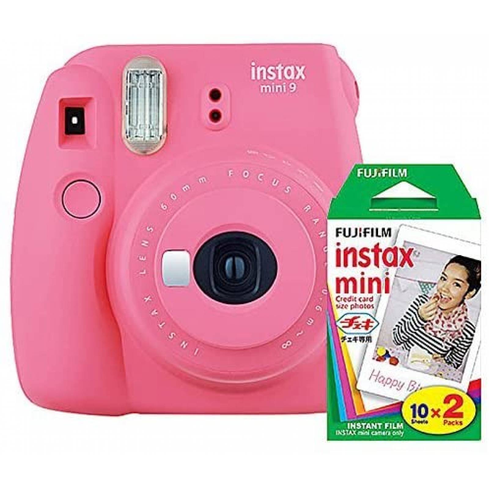 Cámara Instantánea Fujifilm Diseño Compacto y Ligero -Rosa