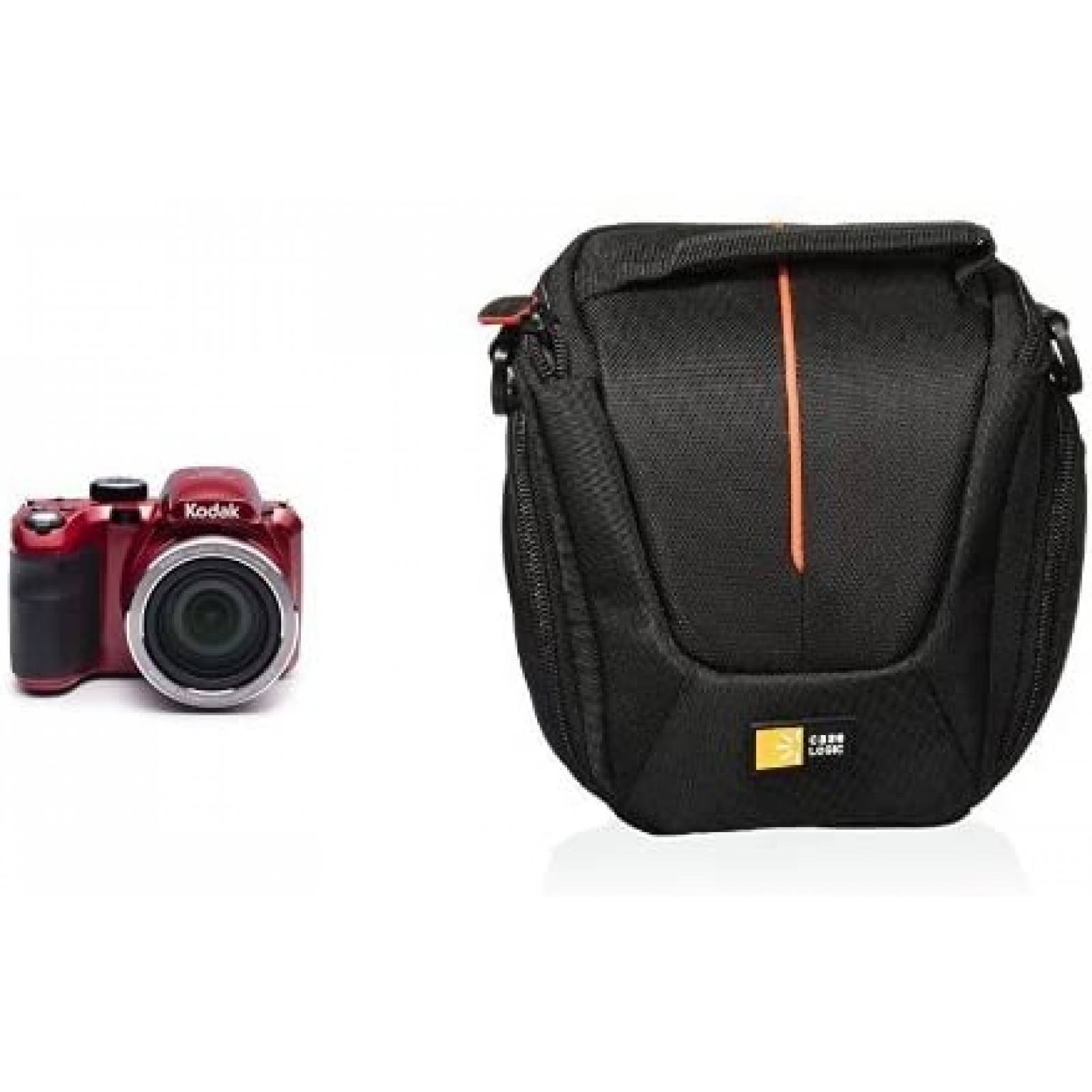 Cámara Profesional Kodak Astro Zoom AZ421 + Estuche -Rojo 