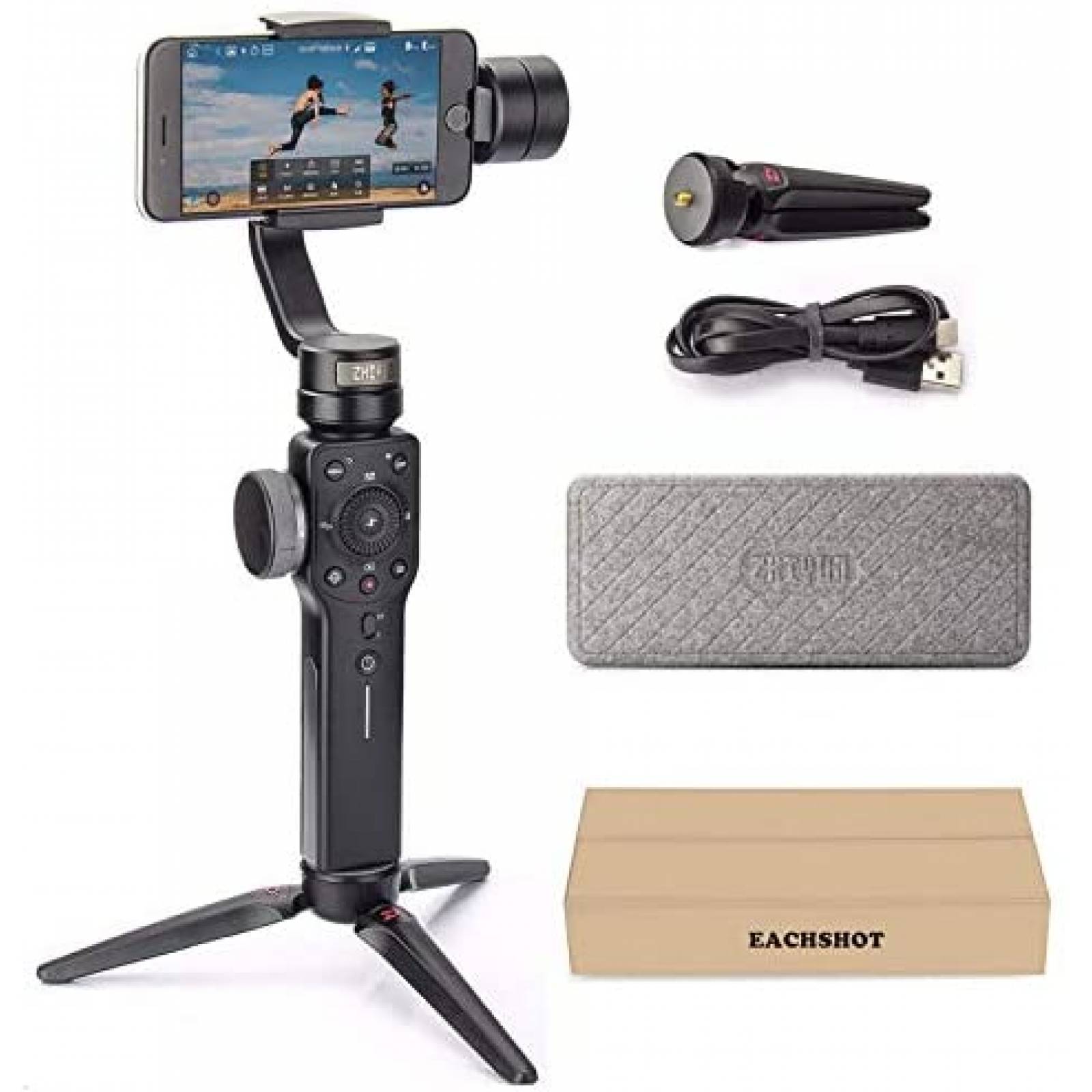 Estabilizador para iPhone Zhiyun Smooth 4 y Accesorios