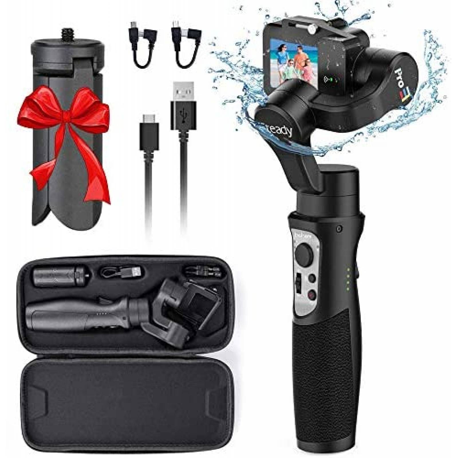 Estabilizador hohem Cámara de Acción GoPro 8 -Negro