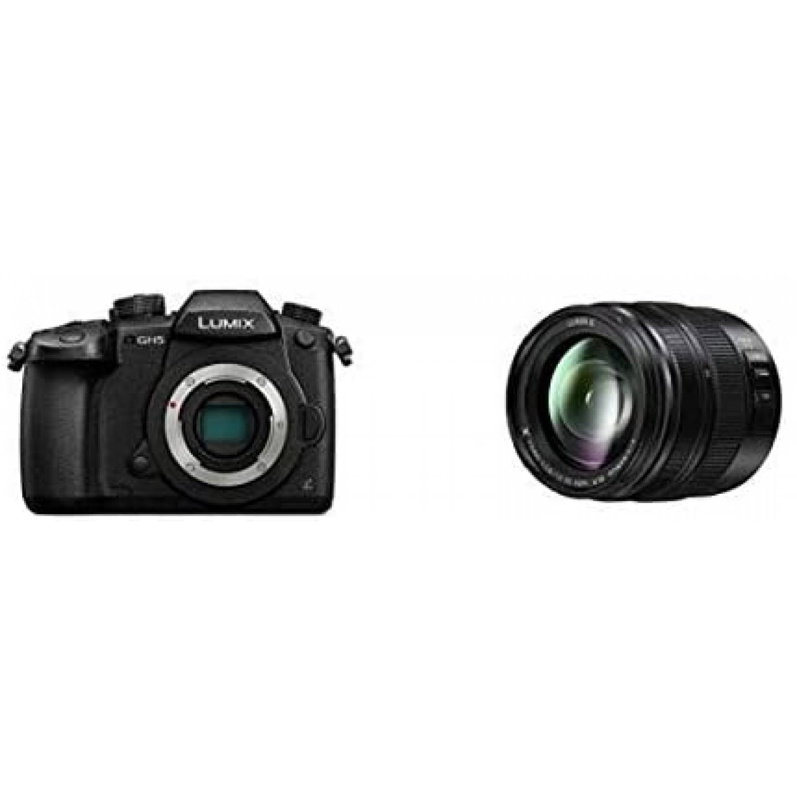 Cámara Digital Panasonic LUMIX GH5 3.2'' con Lente 12-35mm