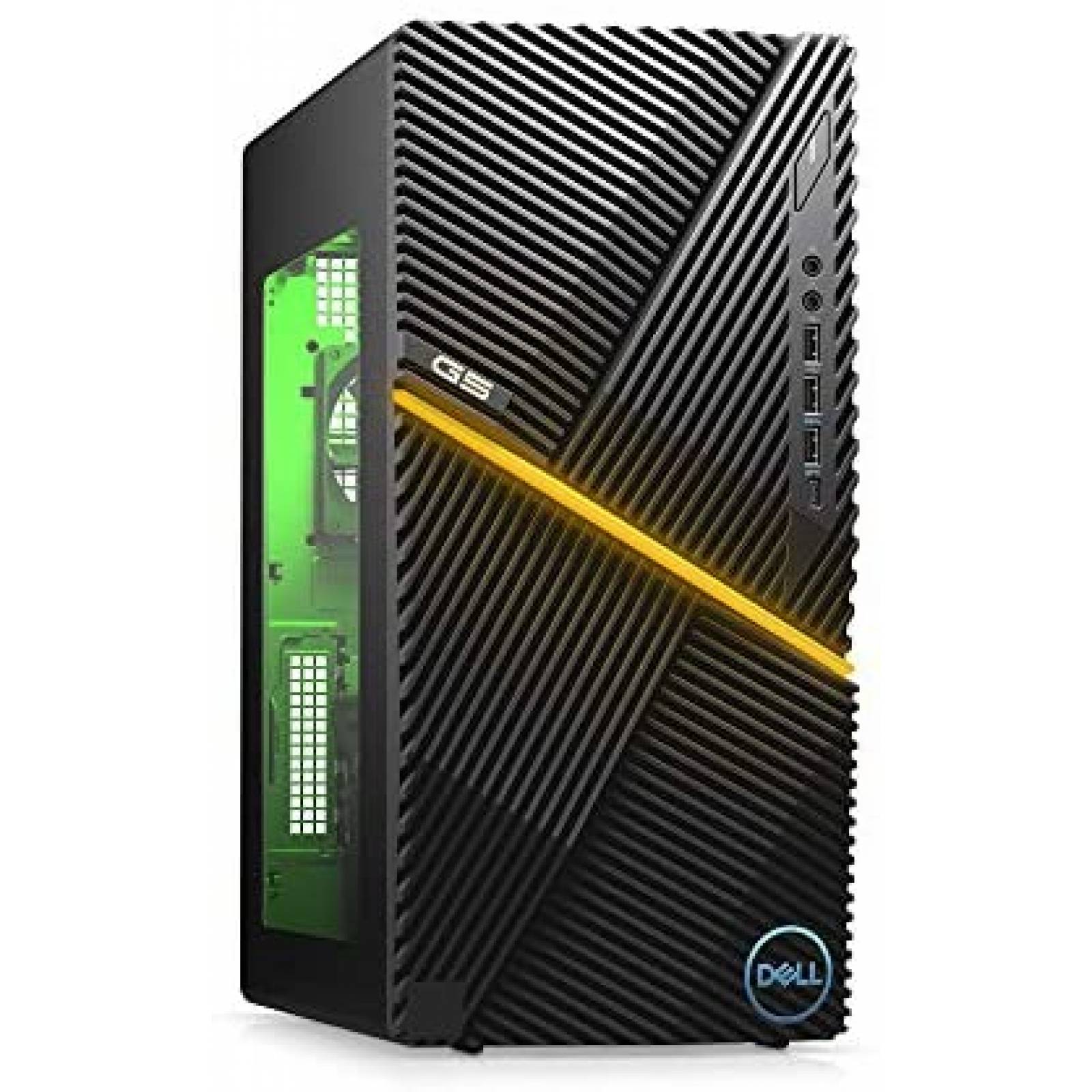 CPU Gamer Dell G5 16GB RTX 2060 Core i7 LED Compacto -Negro 