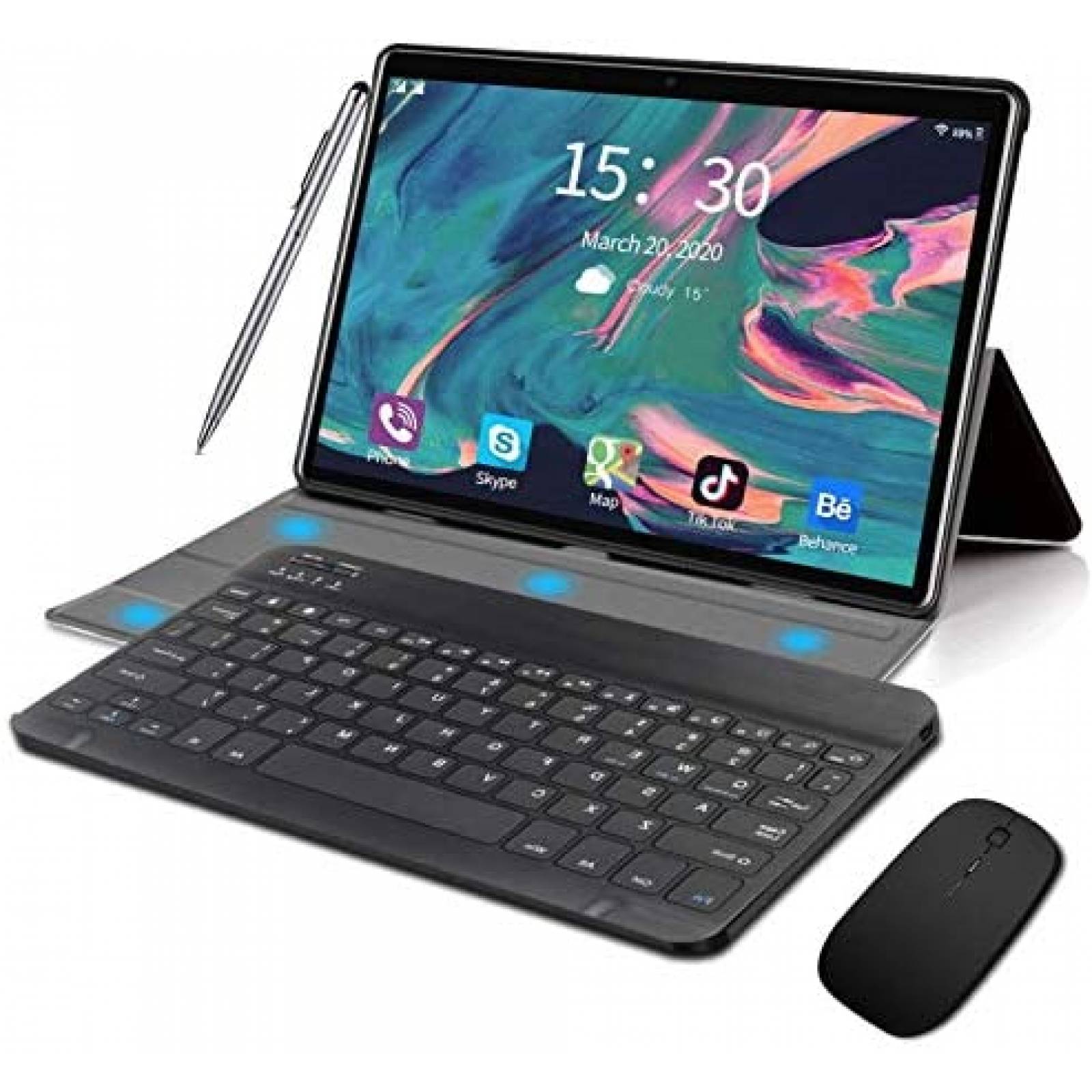 Tableta DUODUOGO 64 GB ROM 4 GB RAM 128 GB de 10'' 