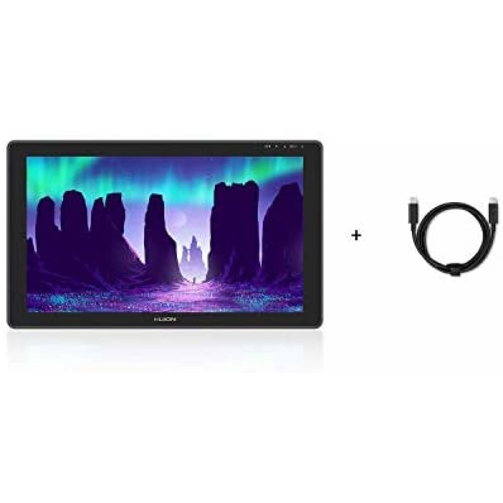 Tableta de Dibujo HUION KAMVAS 22 Incluye Cable Conector