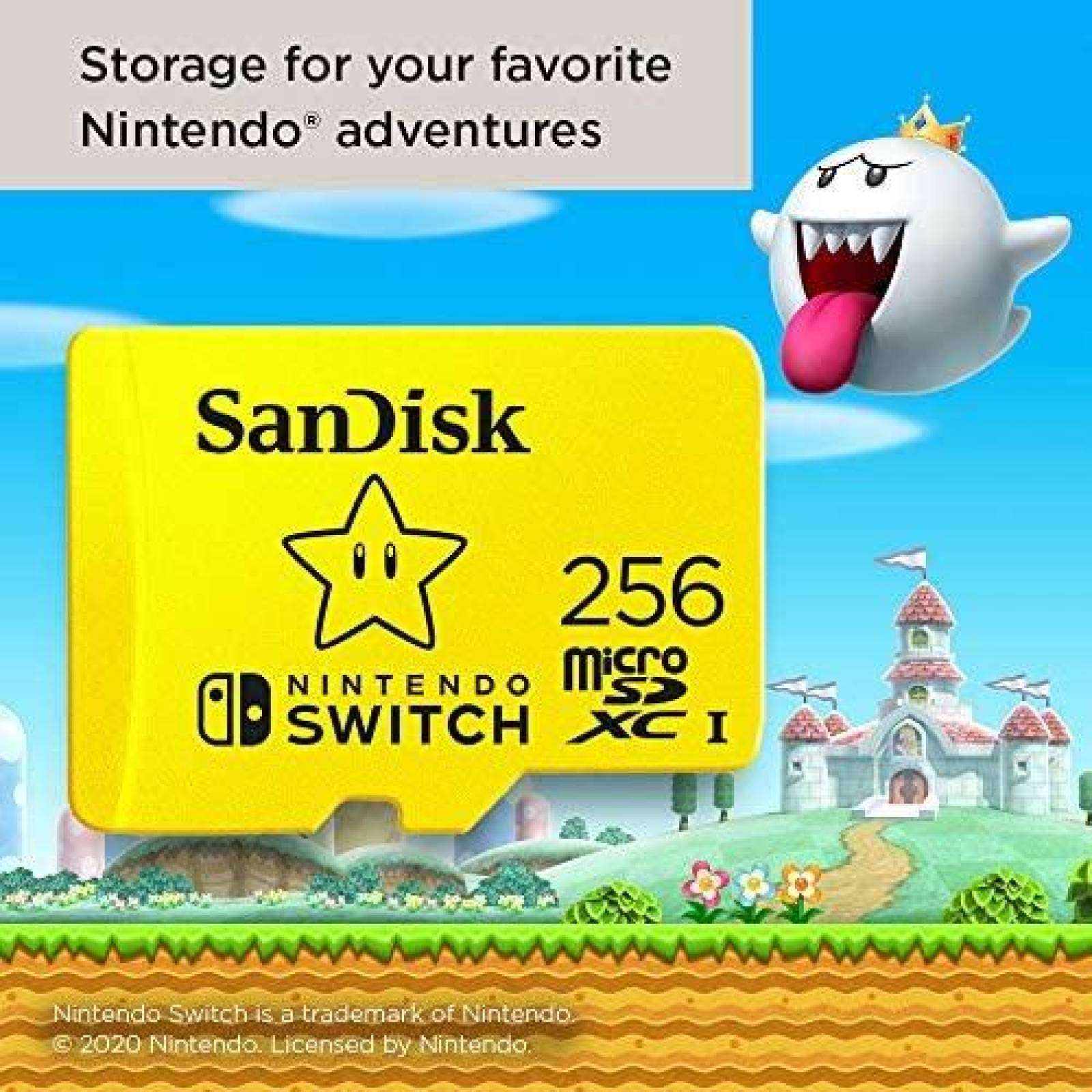 Tarjeta de Almacenamiento SanDisk MicroSD Nintendo Switch