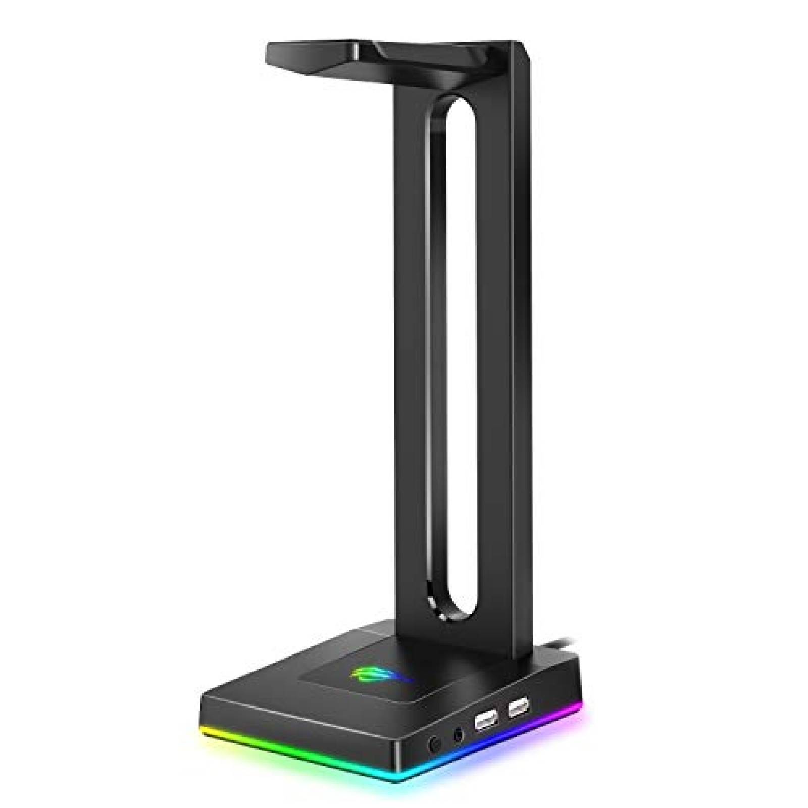 Stand Havit RGB soporte para audífonos gamer -negro