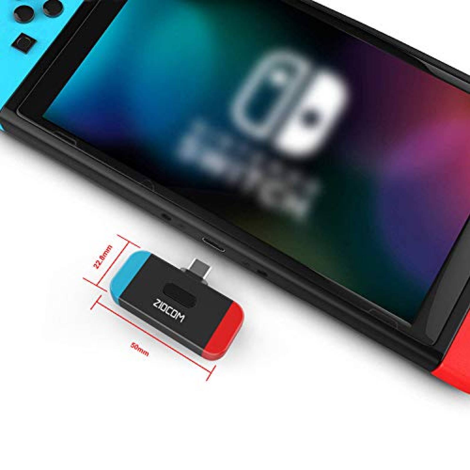 Adaptador Bluetooth ZIOCOM USB C Conector APTX Low Latency 