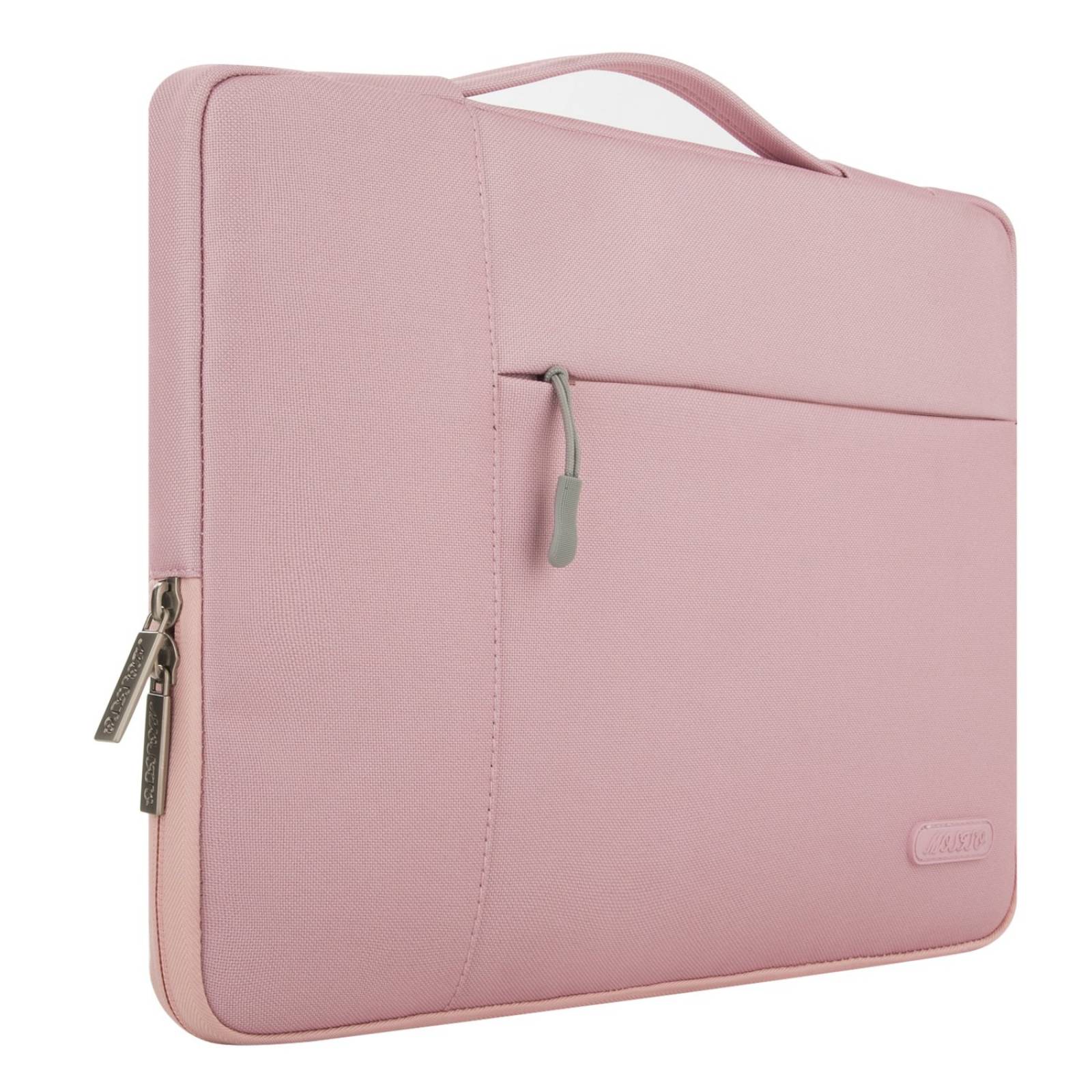 Funda Maletín Mosiso Poliéster P/ Laptop 13 Pulgadas -rosa 