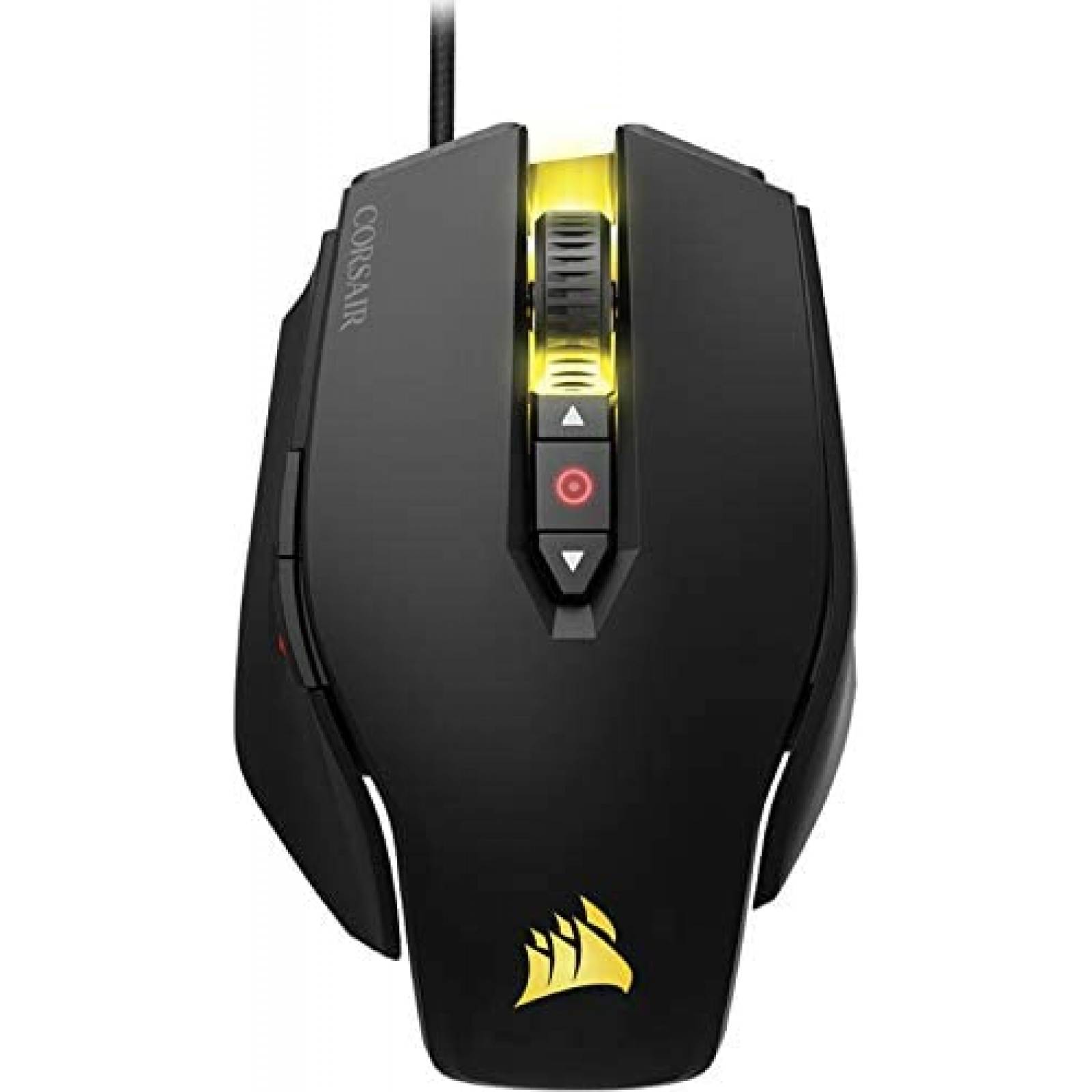 Mouse Gamer Corsair M65 Pro RGB USB Win10 Ajustable -Negro