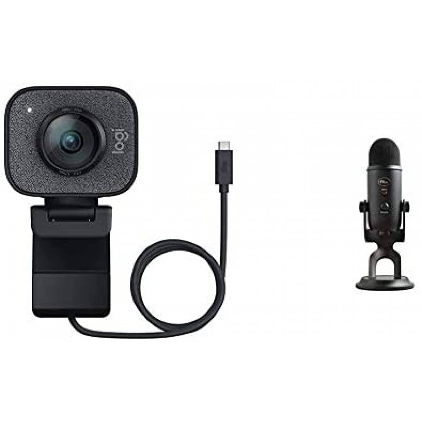 Cámara Web Logitech StreamCam 1080P 60FPS USB con Micrófono 