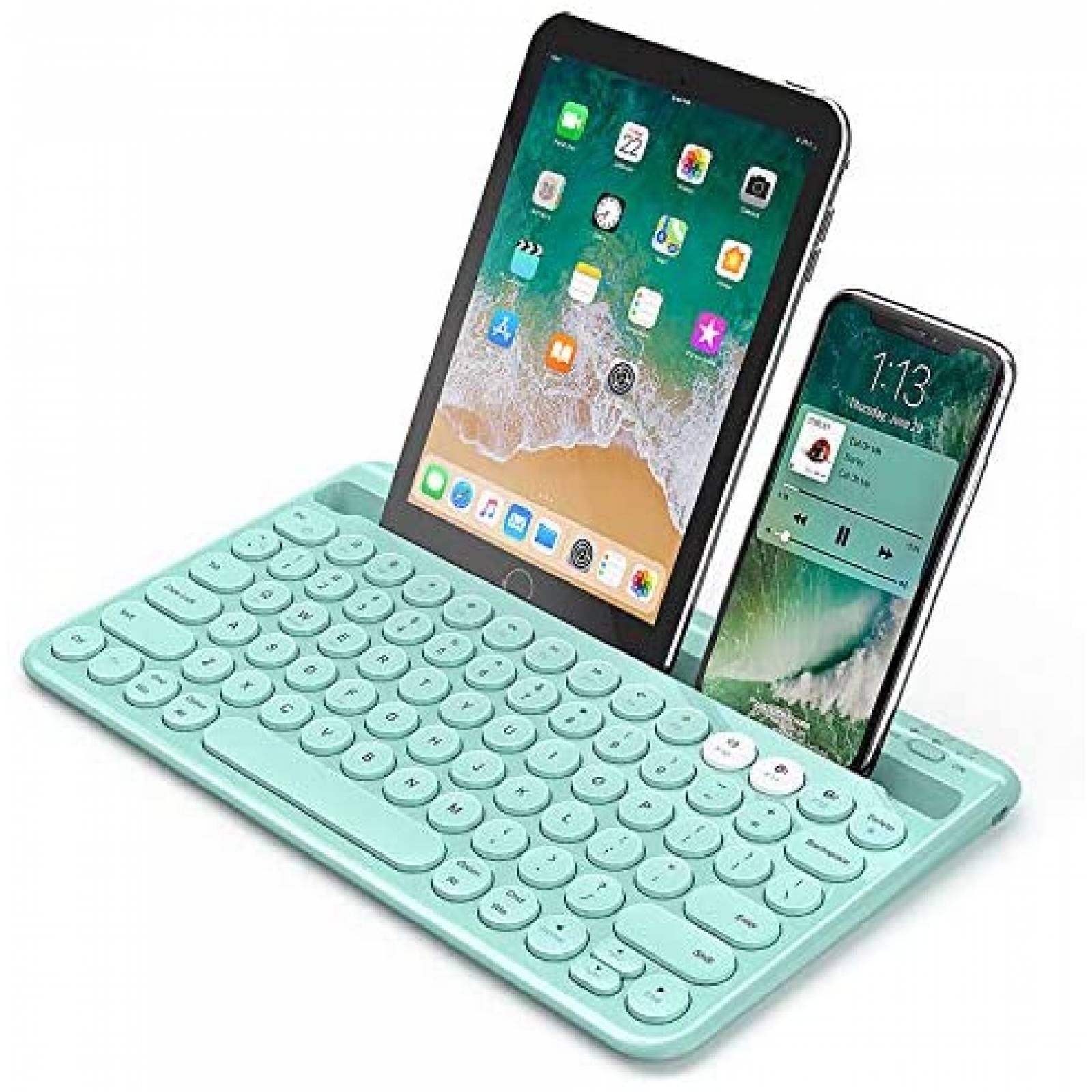 Teclado Jelly Comb Bluetooth con Soporte Integrado