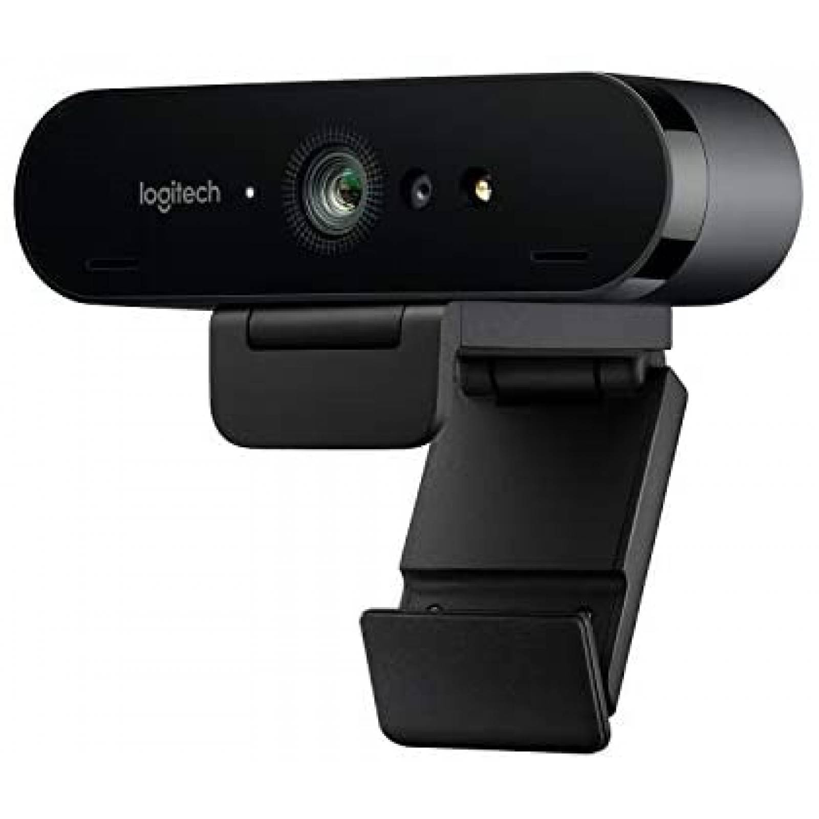 Cámara Web Logitech BRIO Stream USB 5X 4K USB Win10 -Negro 