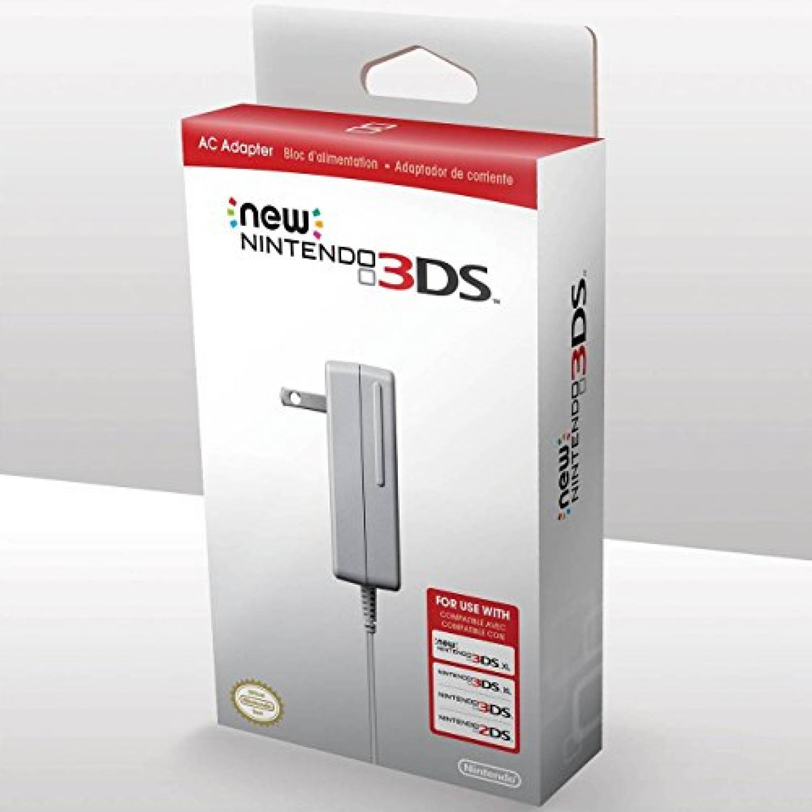 Adaptador AC de Consola Nintendo Nintendo 3DS/XL -Blanco 