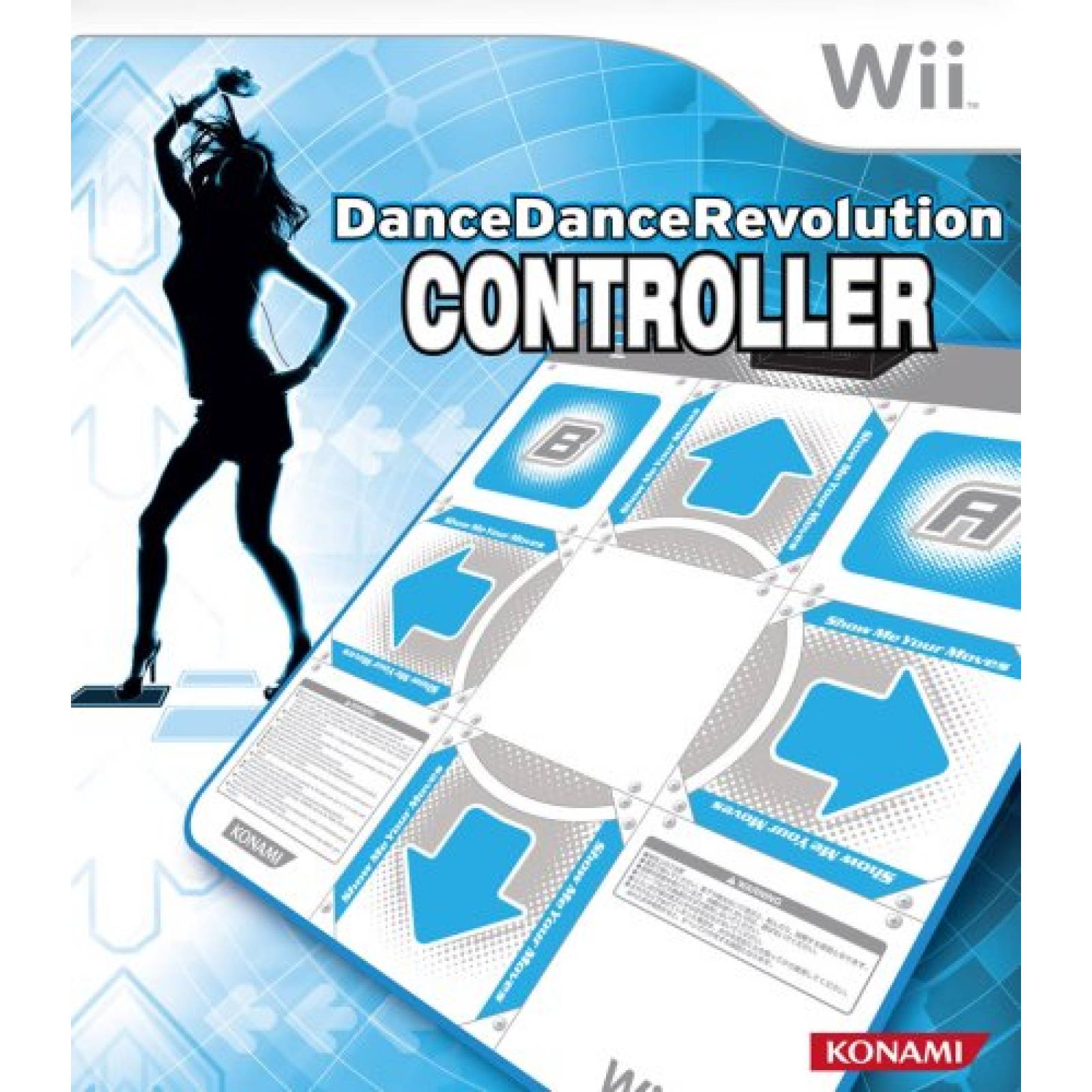 Alfombra de Baile Konami Videojuego Dance Revolution Wii 