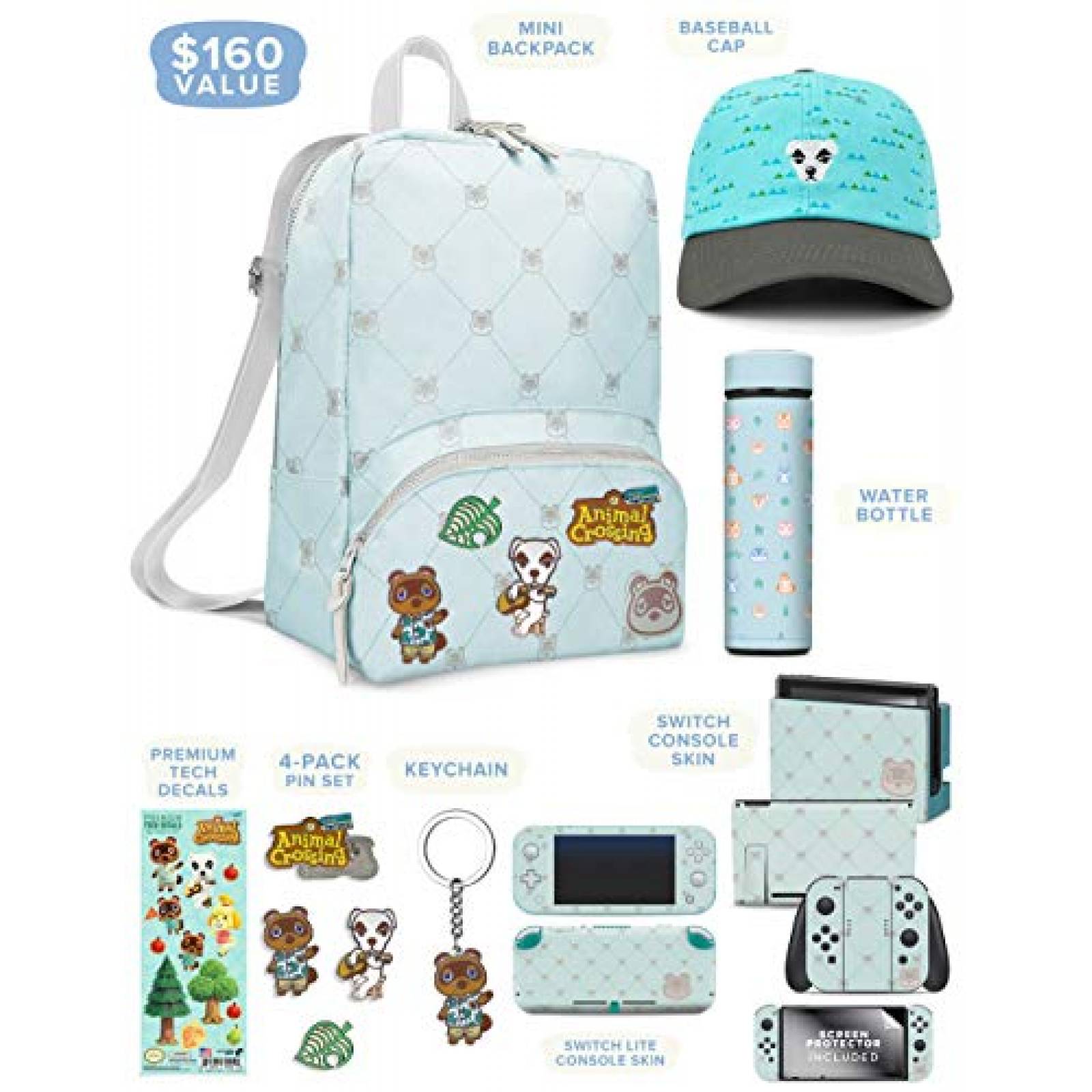 Mochila Controller Gear Official Animal Crossing -Celeste 