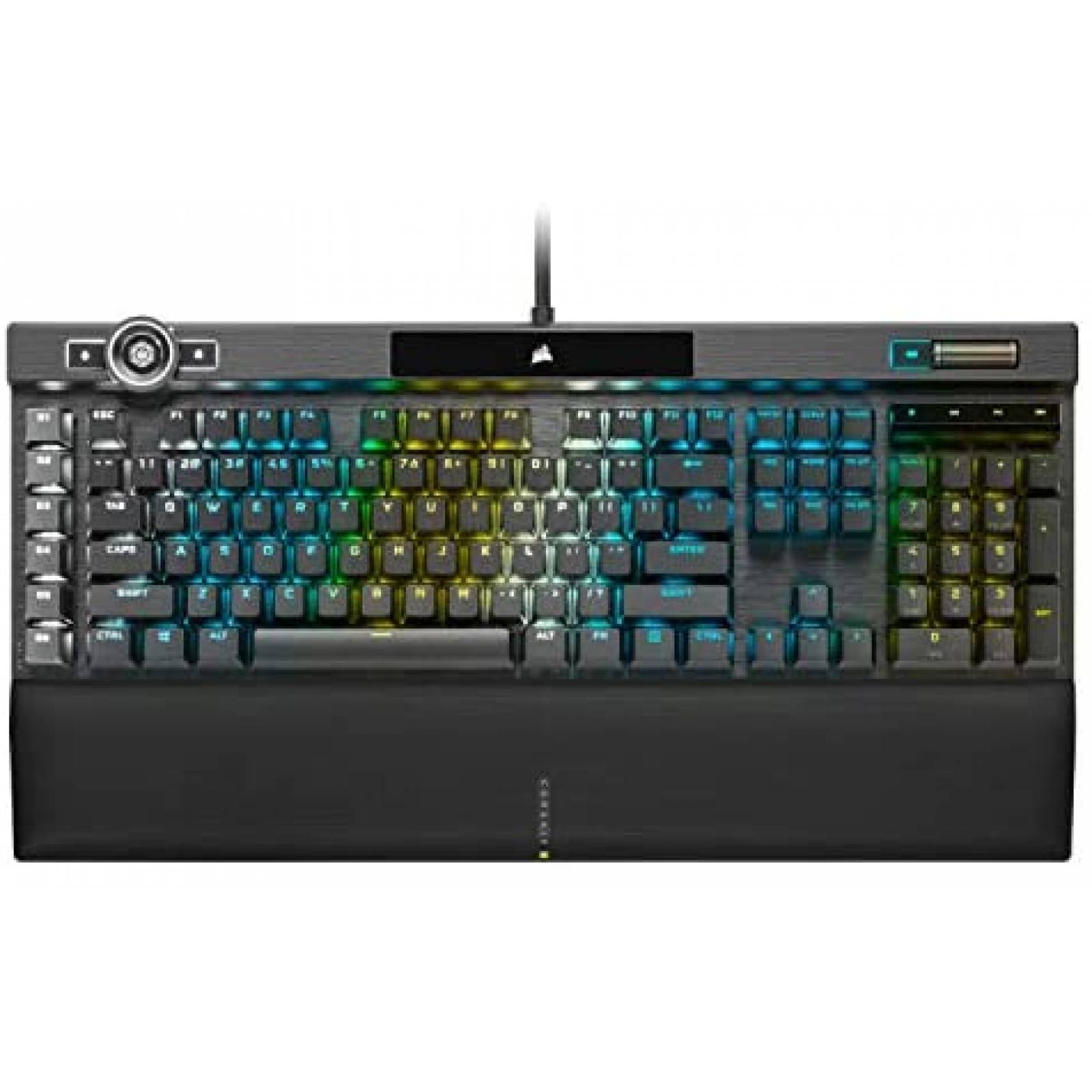 Teclado Gamer Corsair K100 RGB 4000Hz 110 Teclas -Negro 