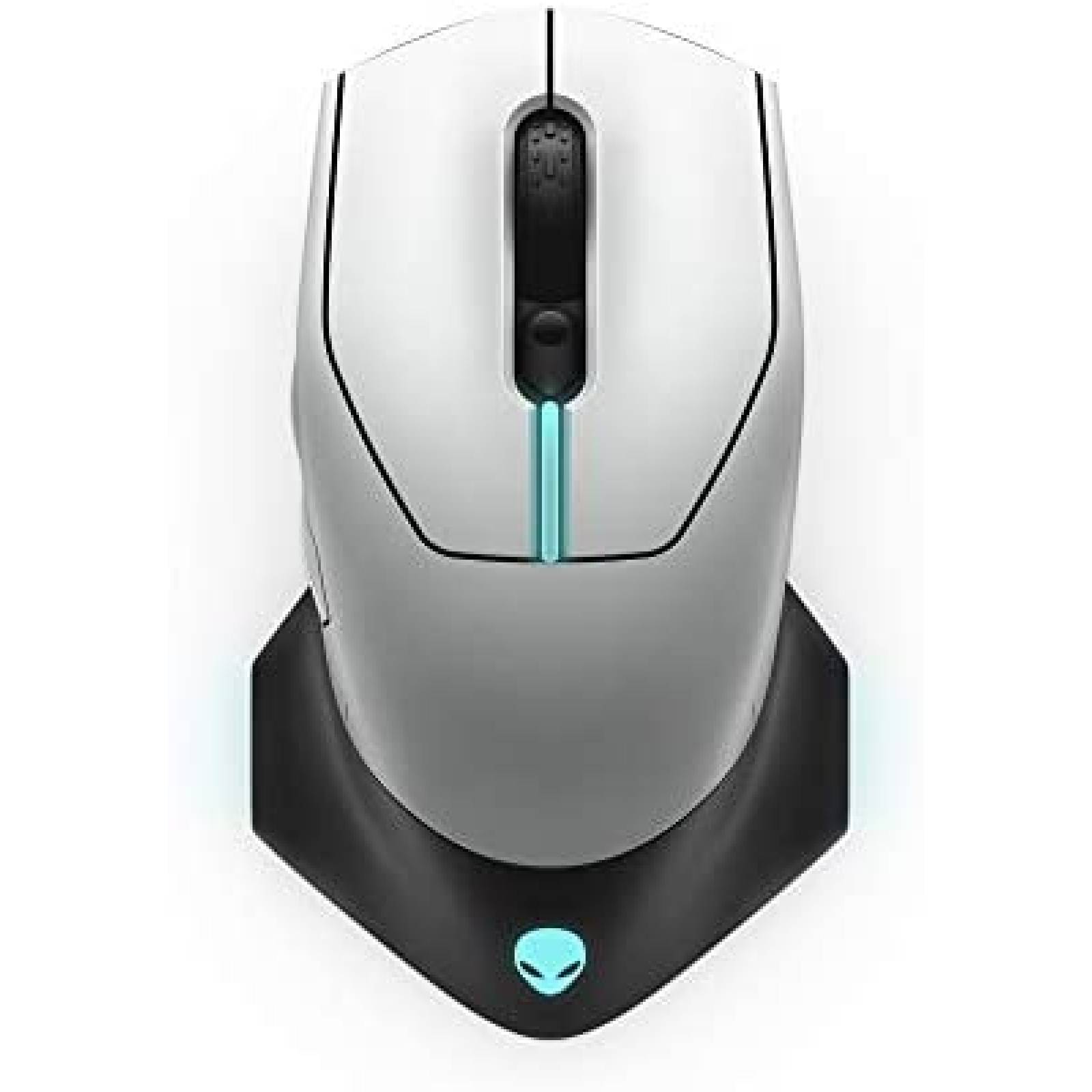 Mouse Gamer Alienware 610M Inalámbrico 16000 DPI -Blanco