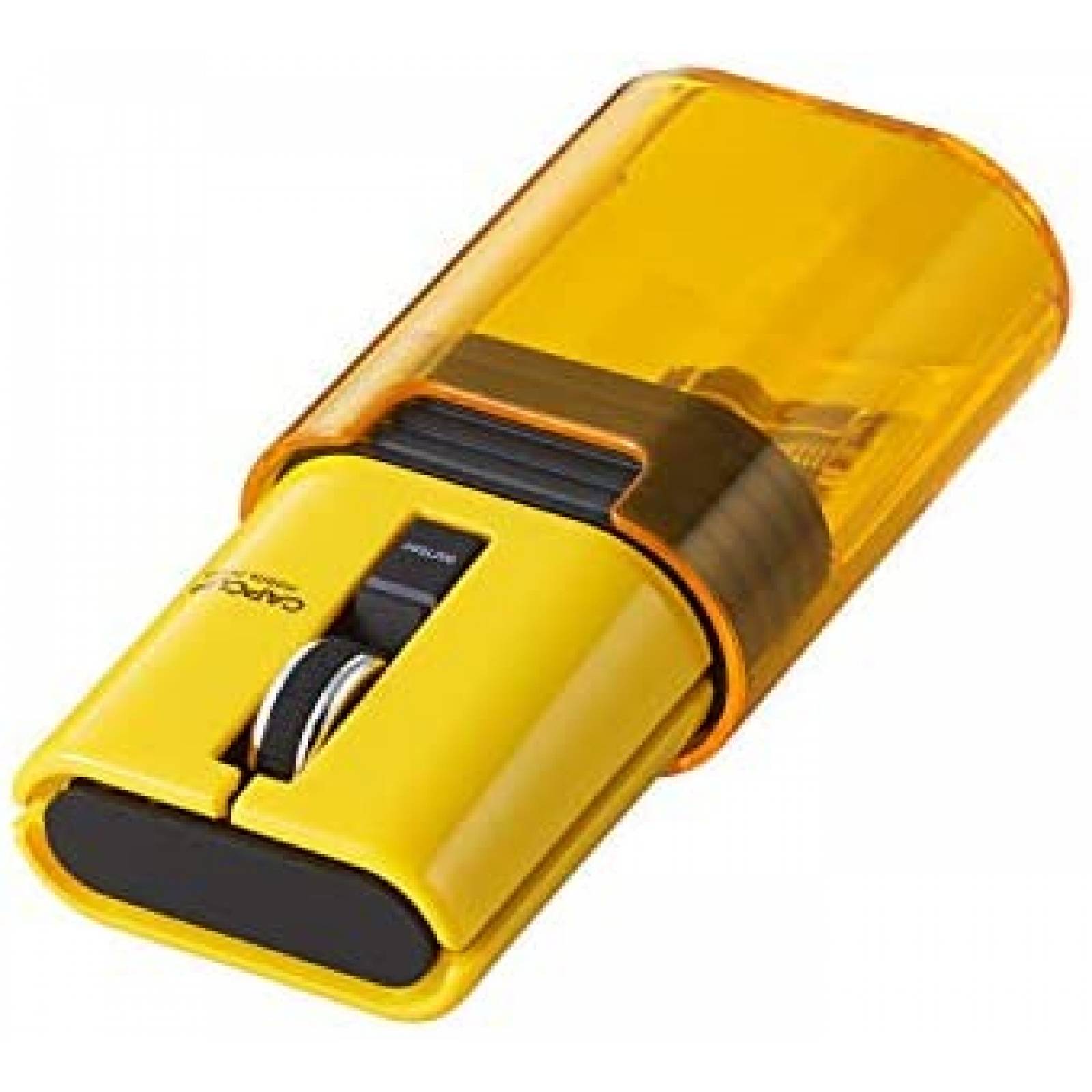 Mouse Gamer ELECOM M-CC2BRSYL-US 1200 DPI 2.4G USB -Amarillo