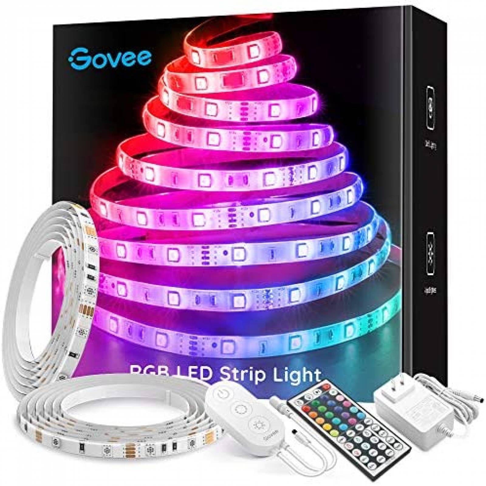 Luces de Tira LED Govee 32.8ft 5050 RGB 36W -Multicolor
