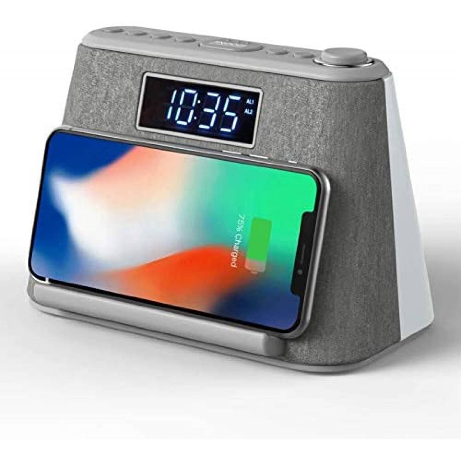 Reloj Despertador i-box Radio FM Altavoz Bluetooth Lámpara