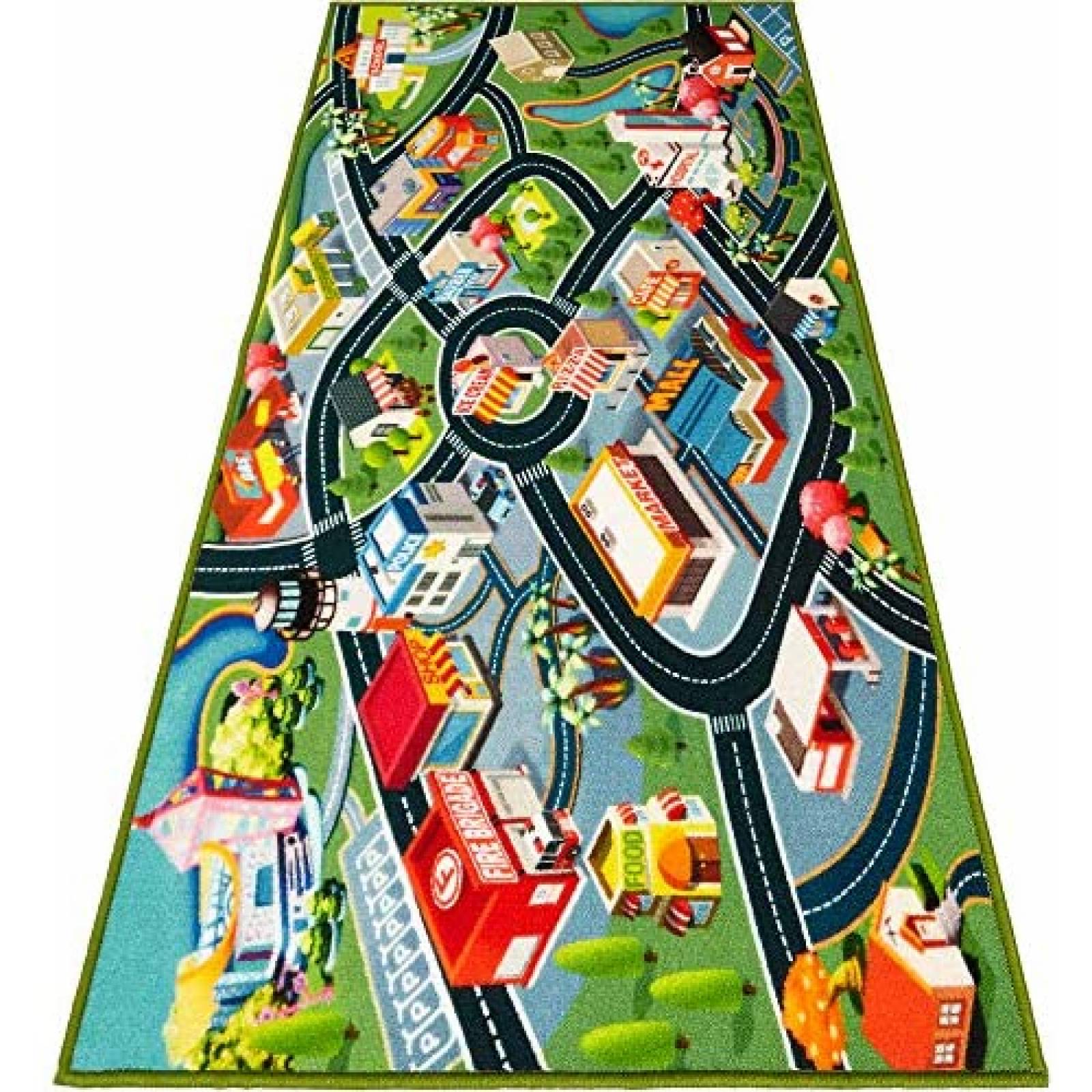 Alfombra RGM CREATIONS Mapa de Ciudad para Niños 60x32'' 