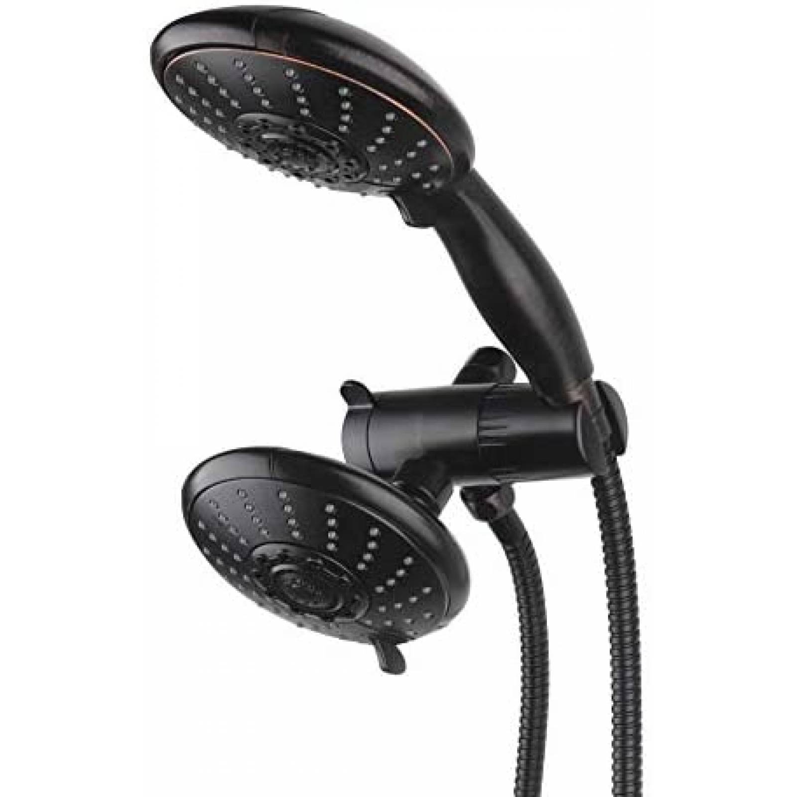 Cabezal de Ducha Ana Bath Anti-Clog Acero Inoxidable -Azul