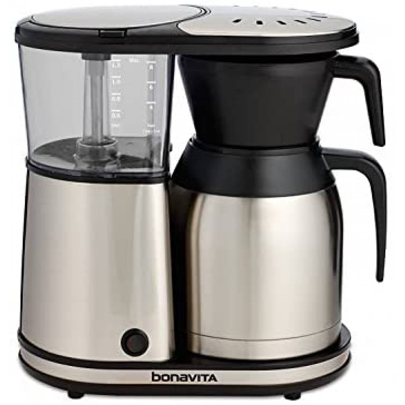 Cafetera Bonavita BV1900TS para 8 Tazas Acero Inox -Negro 