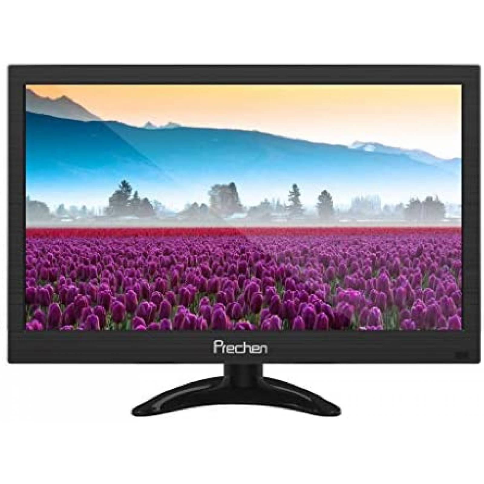 Monitor Prechen 12'' LCD Portátil HDMI VGA DVD PC -Negro