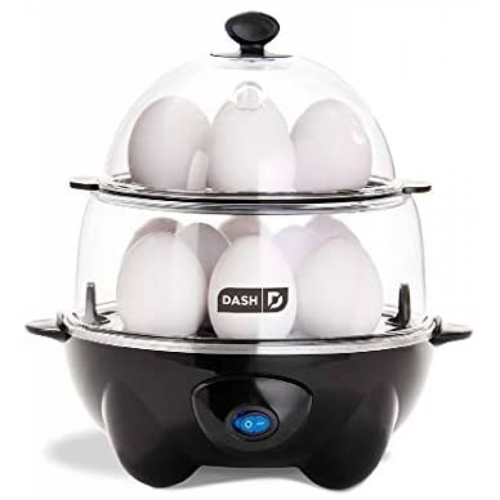 Máquina para Hervir Huevos Dash Versátil 2 en 1 -Negro 