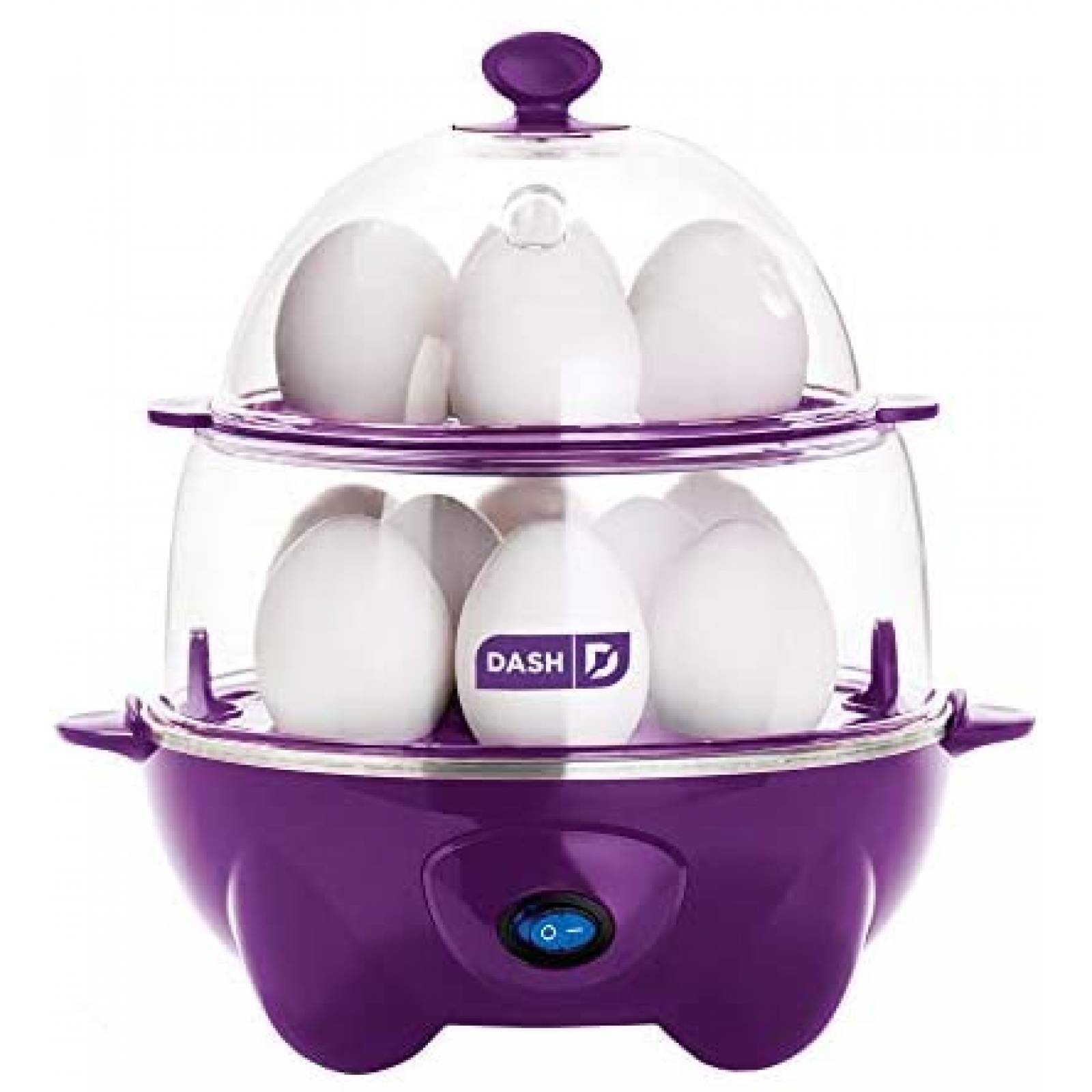 Máquina para Hervir Huevos Dash Versátil 2 en 1 -Morado