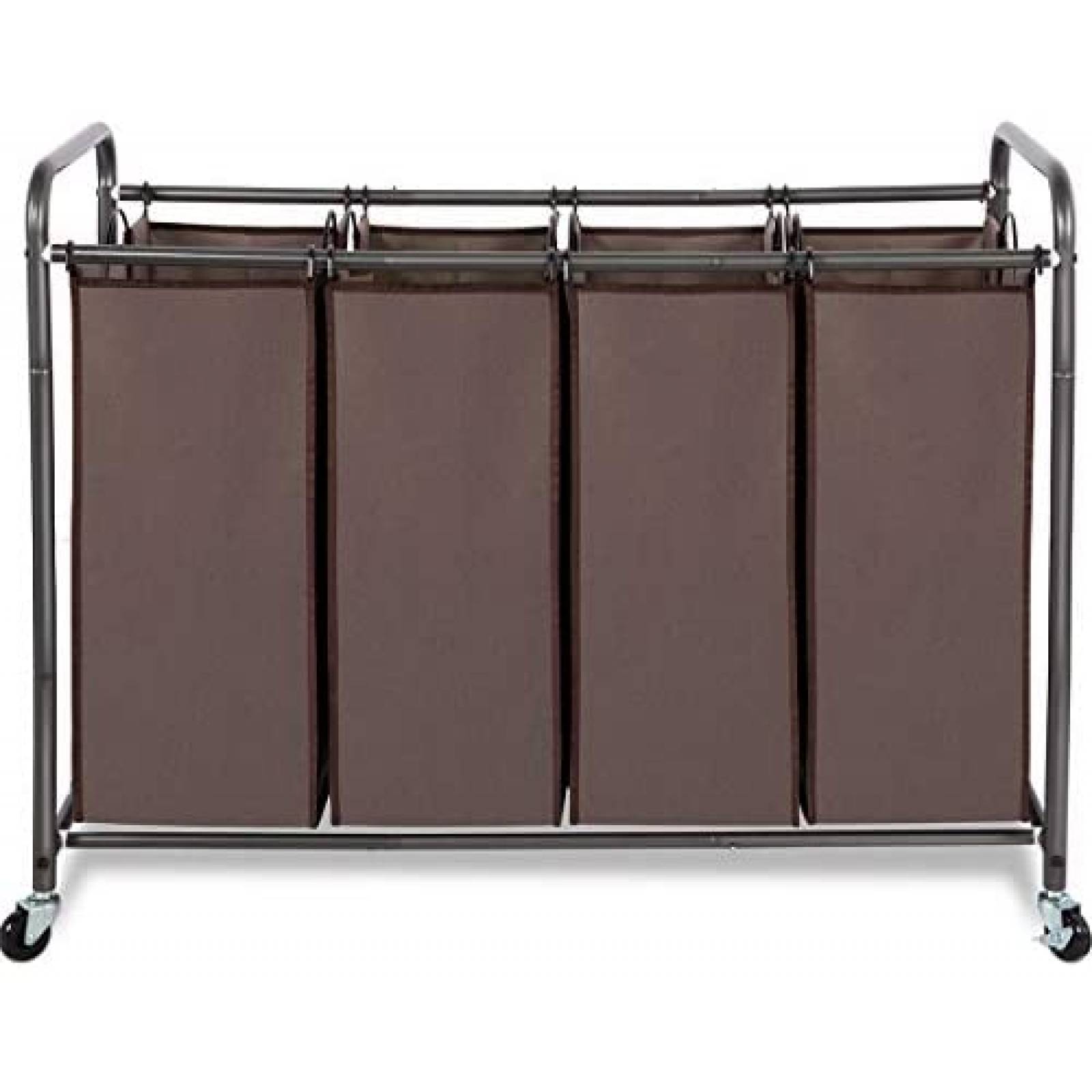 Separador de Lavandería STORAGE MANIAC 4 Secciones -Café