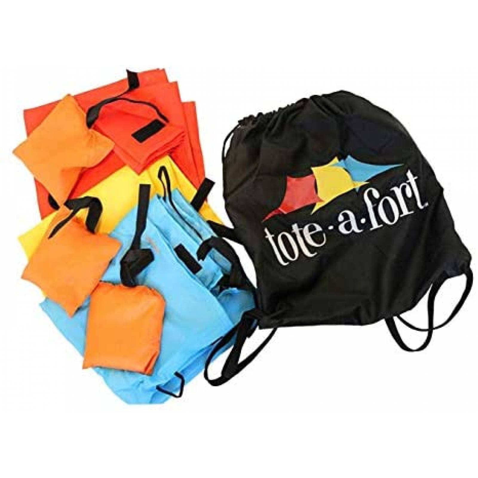 3 Cobijas TOTE A FORT Protátiles para Hacer Fuertes 