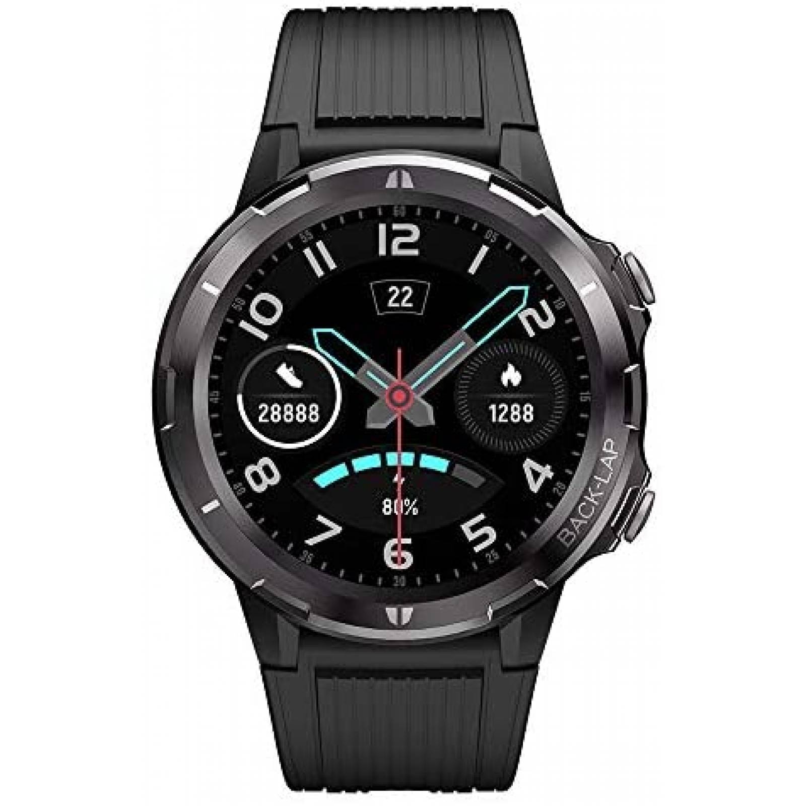 Reloj Inteligente Lintelek Pantalla Touch de 1.3'' -Negro