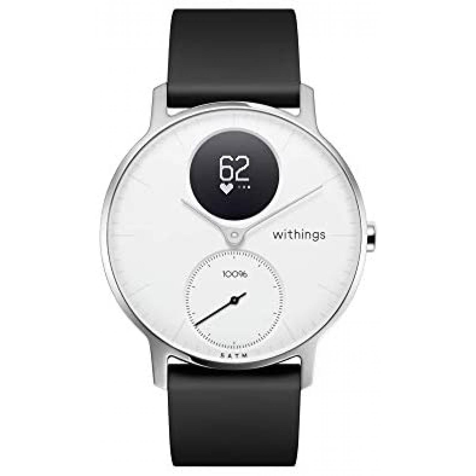 Smartwatch Withings Steel HR Actividad GPS 36 mm -Plata