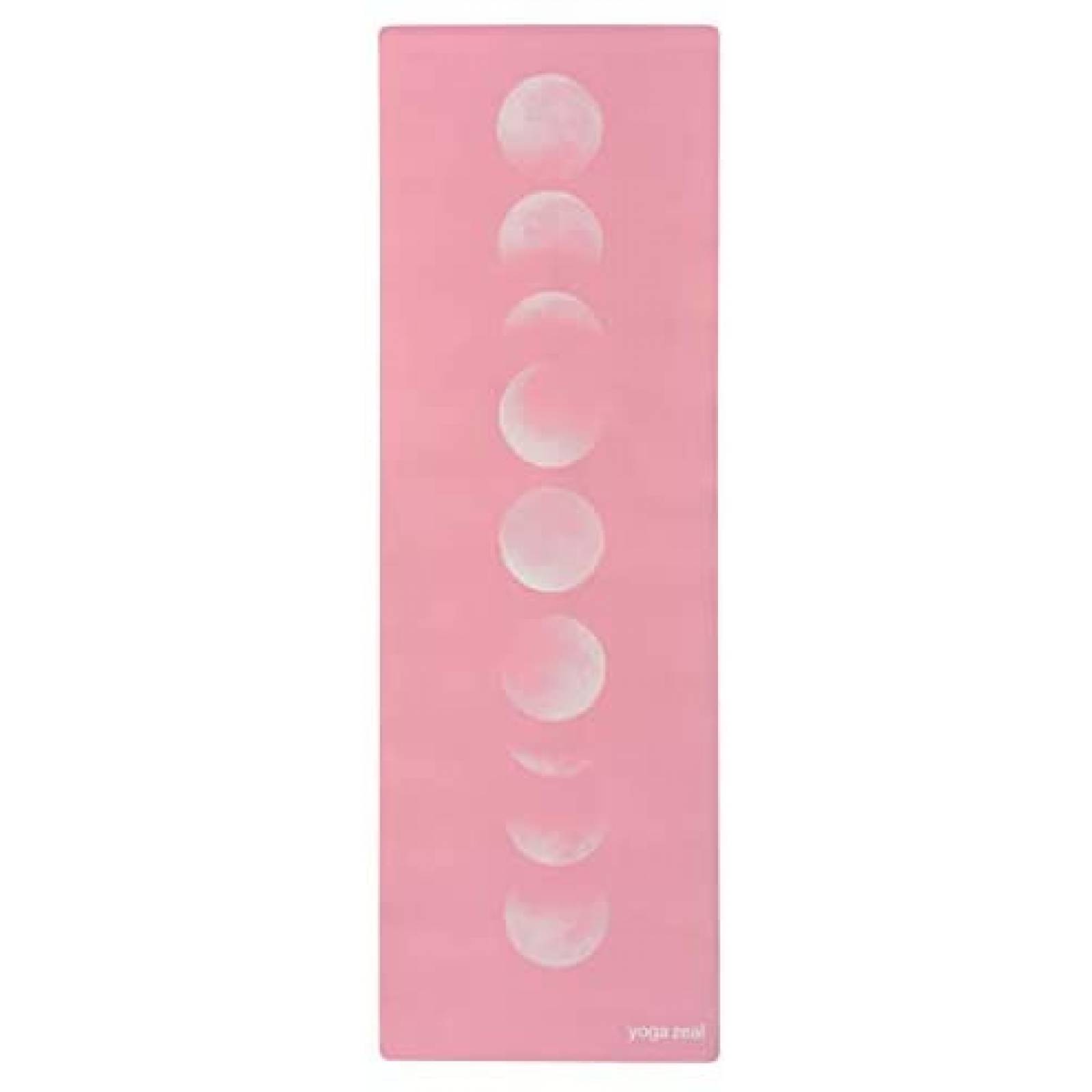 Tapete de Yoga Yoga Zeal Diseño de Luna Antiresbalante -Rosa 