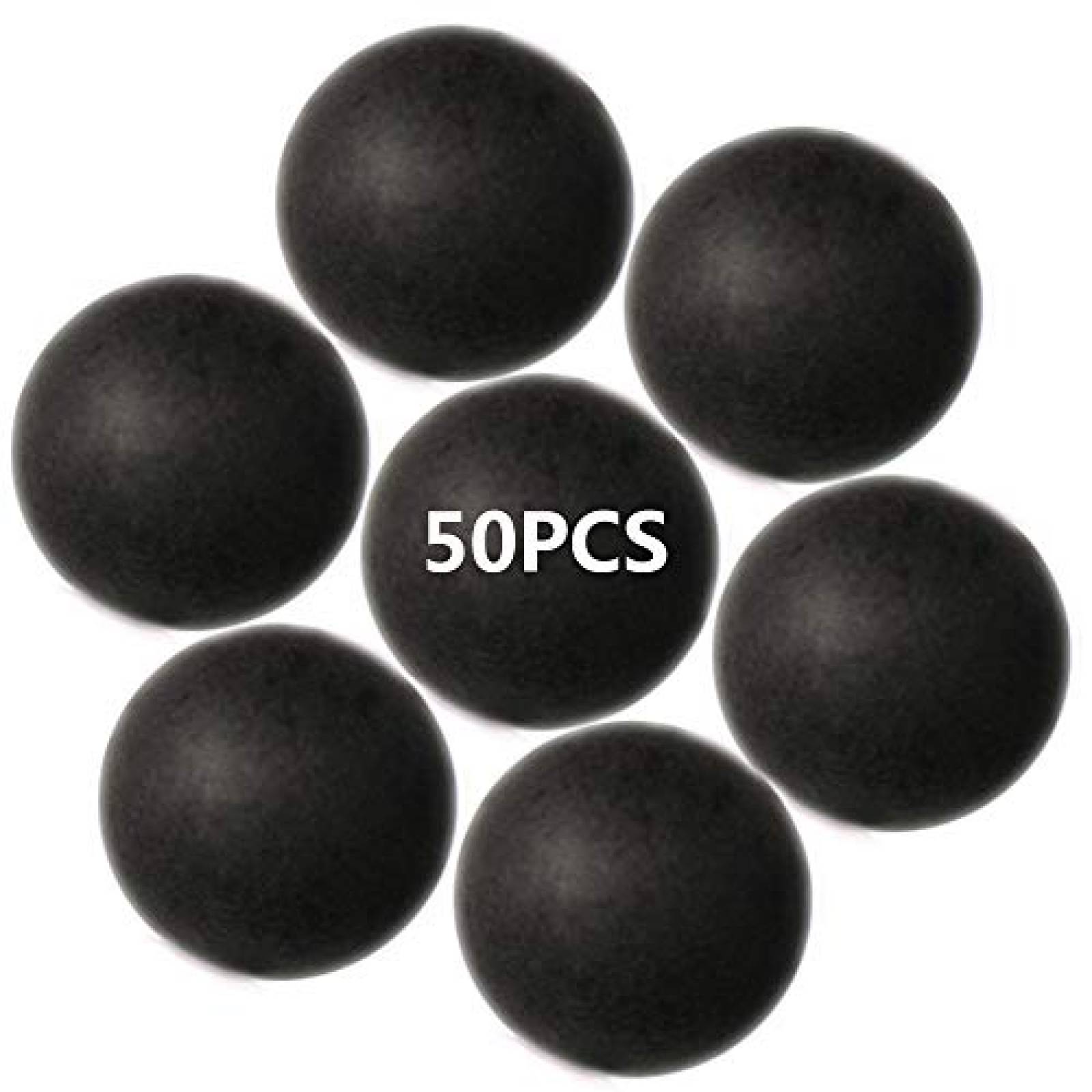 Pelotas de Ping Pong Jedulin 50 Piezas de 40MM -Negro