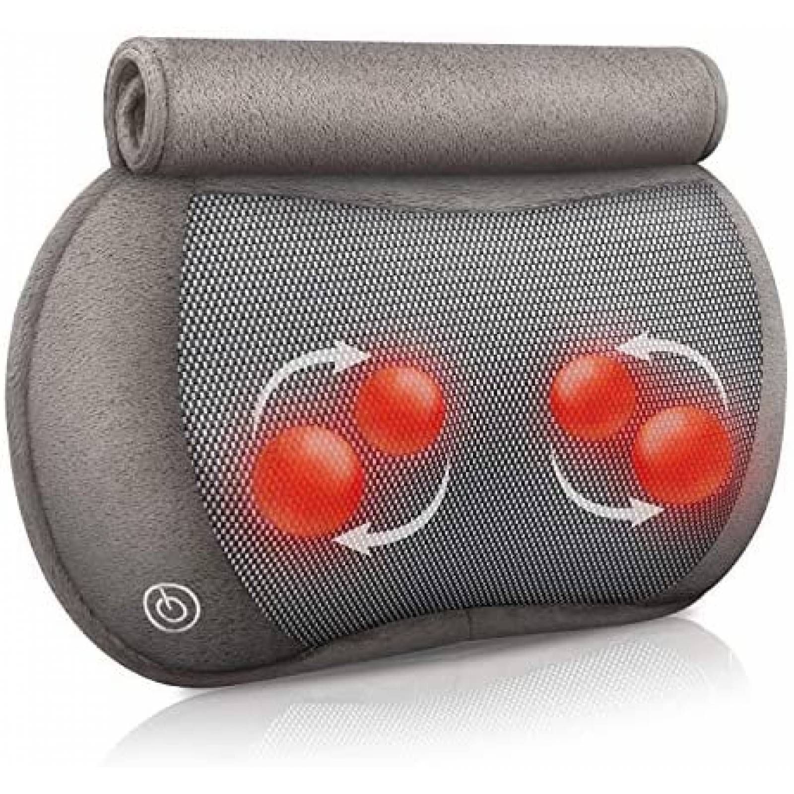 Almohada para Masaje Snailax Shiatsu Portátil Eléctrica