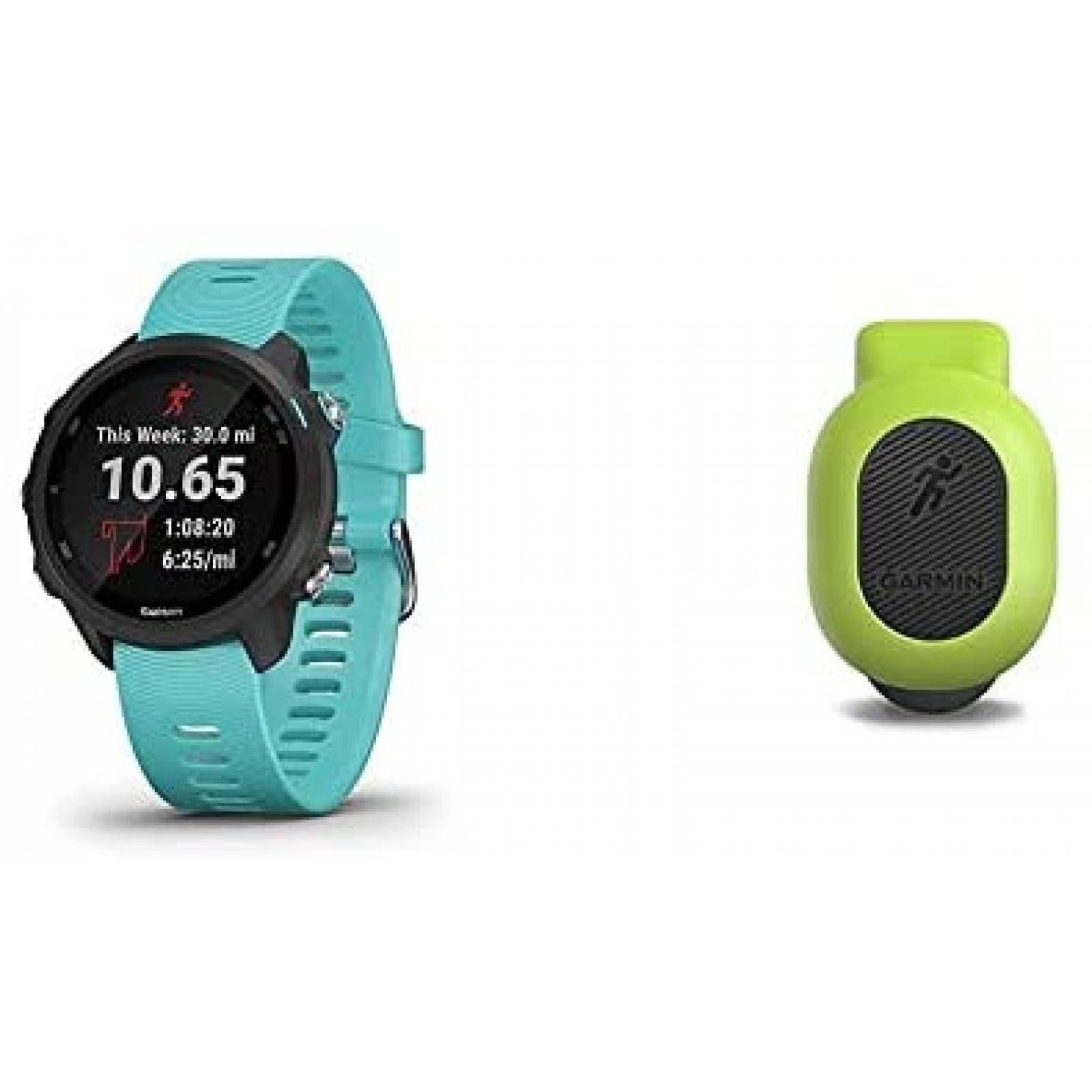 Reloj Garmin Forerunner 245 GPS Smartwatch Musica Pod -Azul 