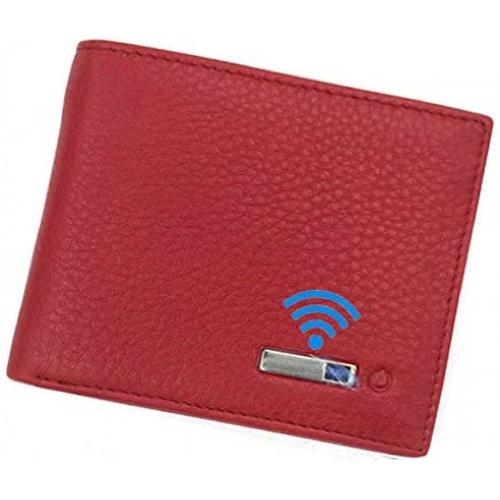 Cartera Inteligente Smart LB Antipérdida GPS -Rojo 