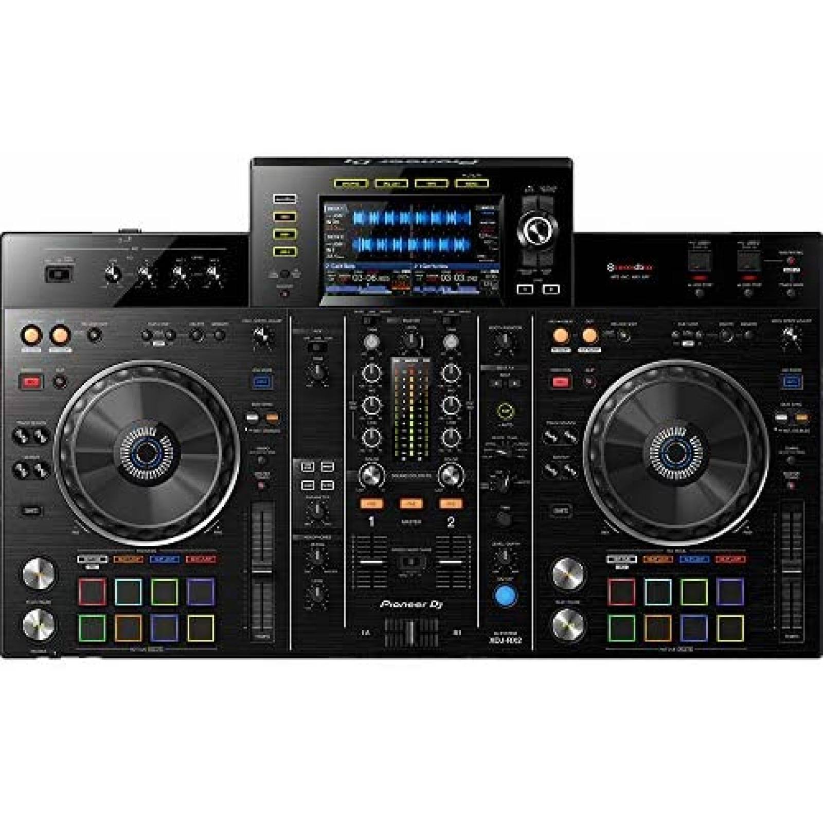 Sistema DJ Pioneer XDJ-RX2 Profesional Todo en Uno - Negro 