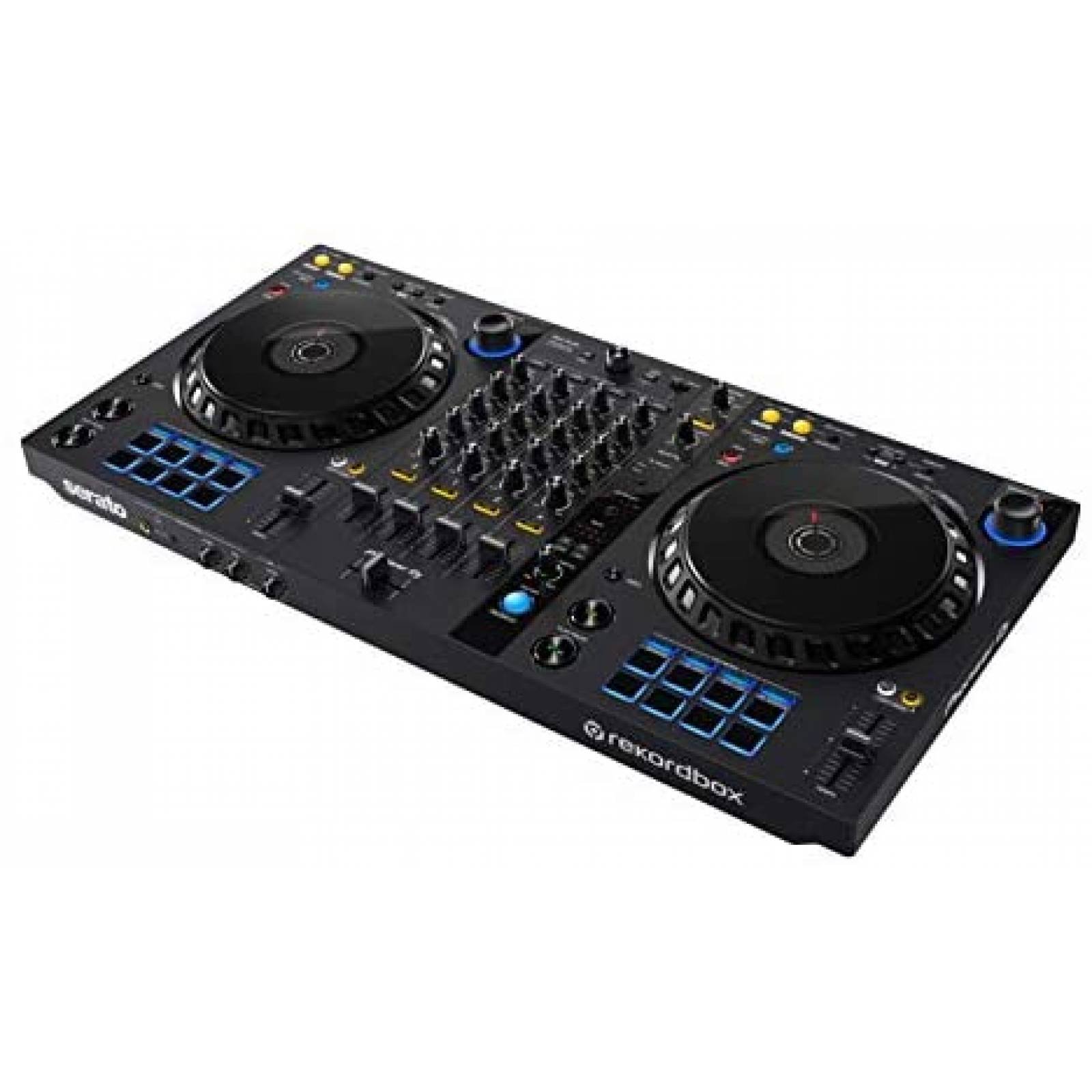 Controlador DJ Pioneer DJ Dinámico Multifuncional -Negro 