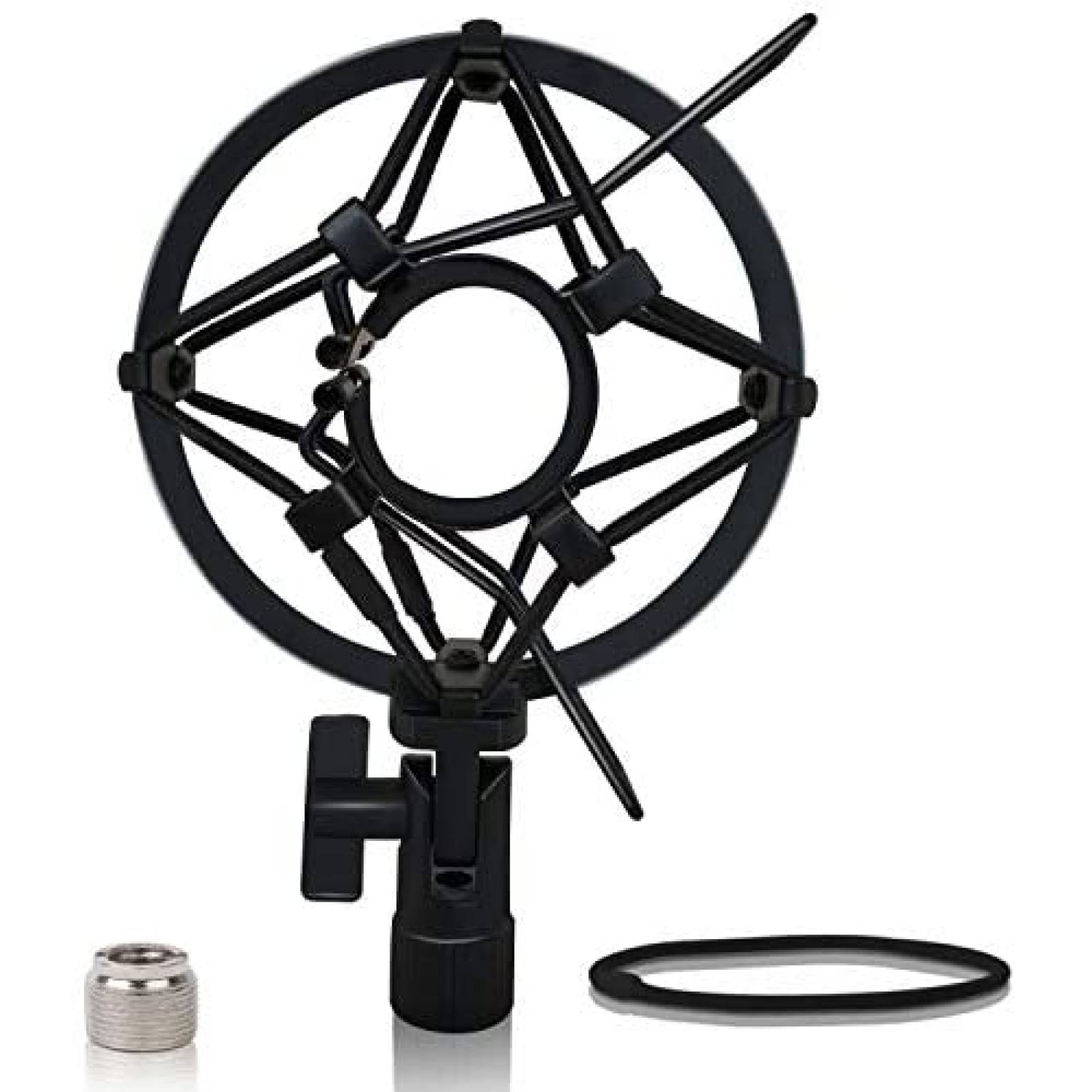 Soporte de Micrófono Boseen SM58-LC Diámetro 28mm USB -Negro 