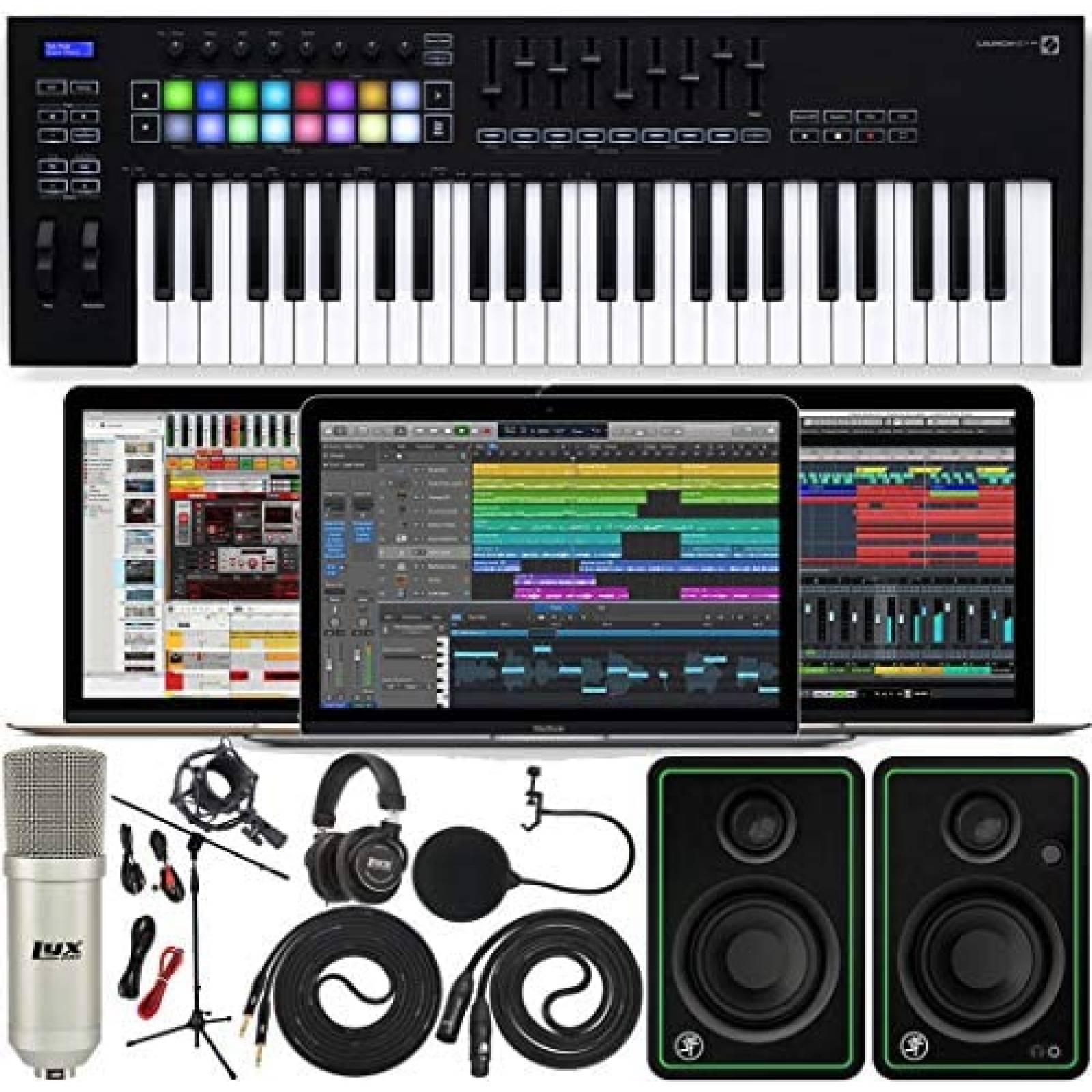 Piano eléctrico Novation Launchkey 49 Teclado MIDI USB 