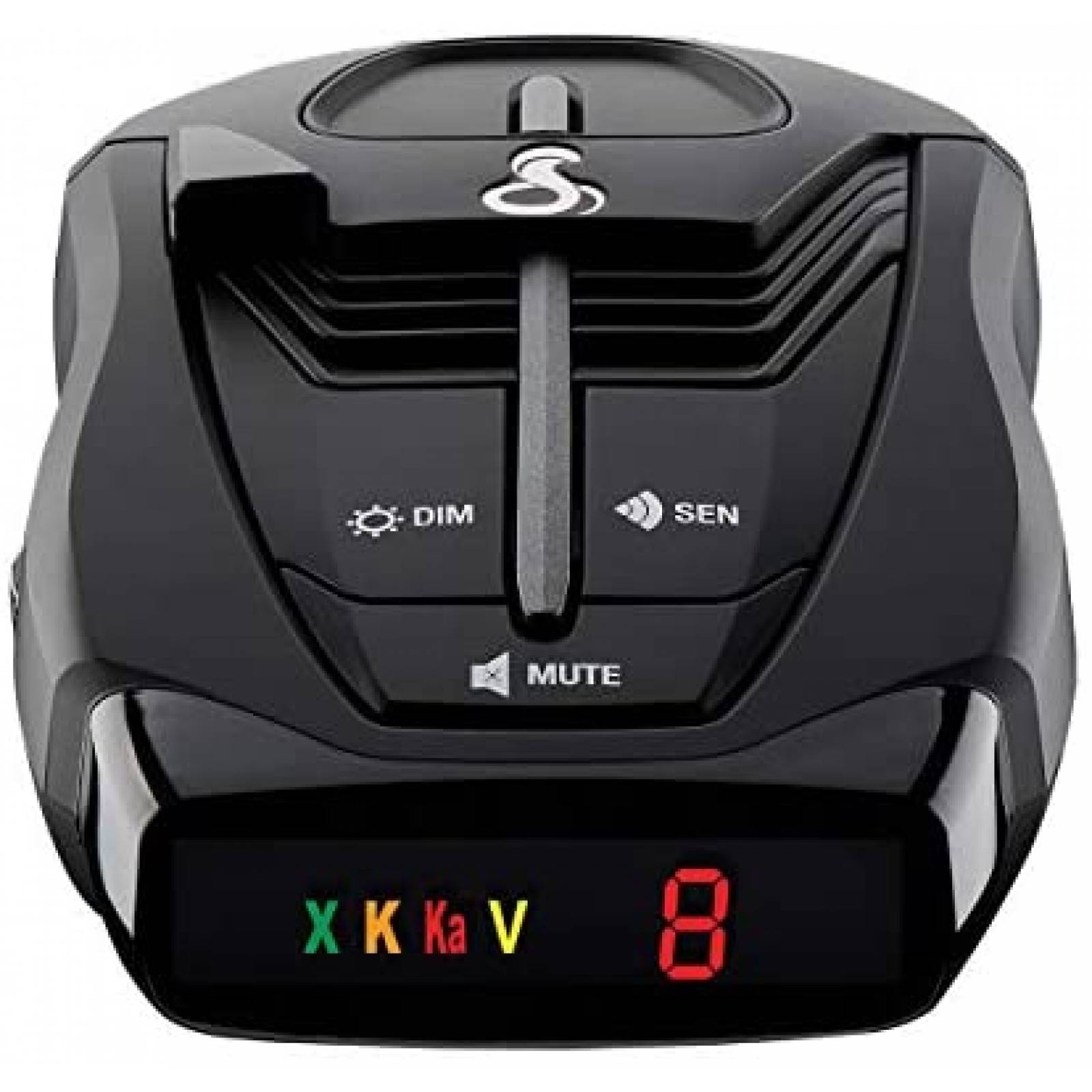 Detector Radar Cobra RAD 380 LCD 12V Alto Rango -Negro