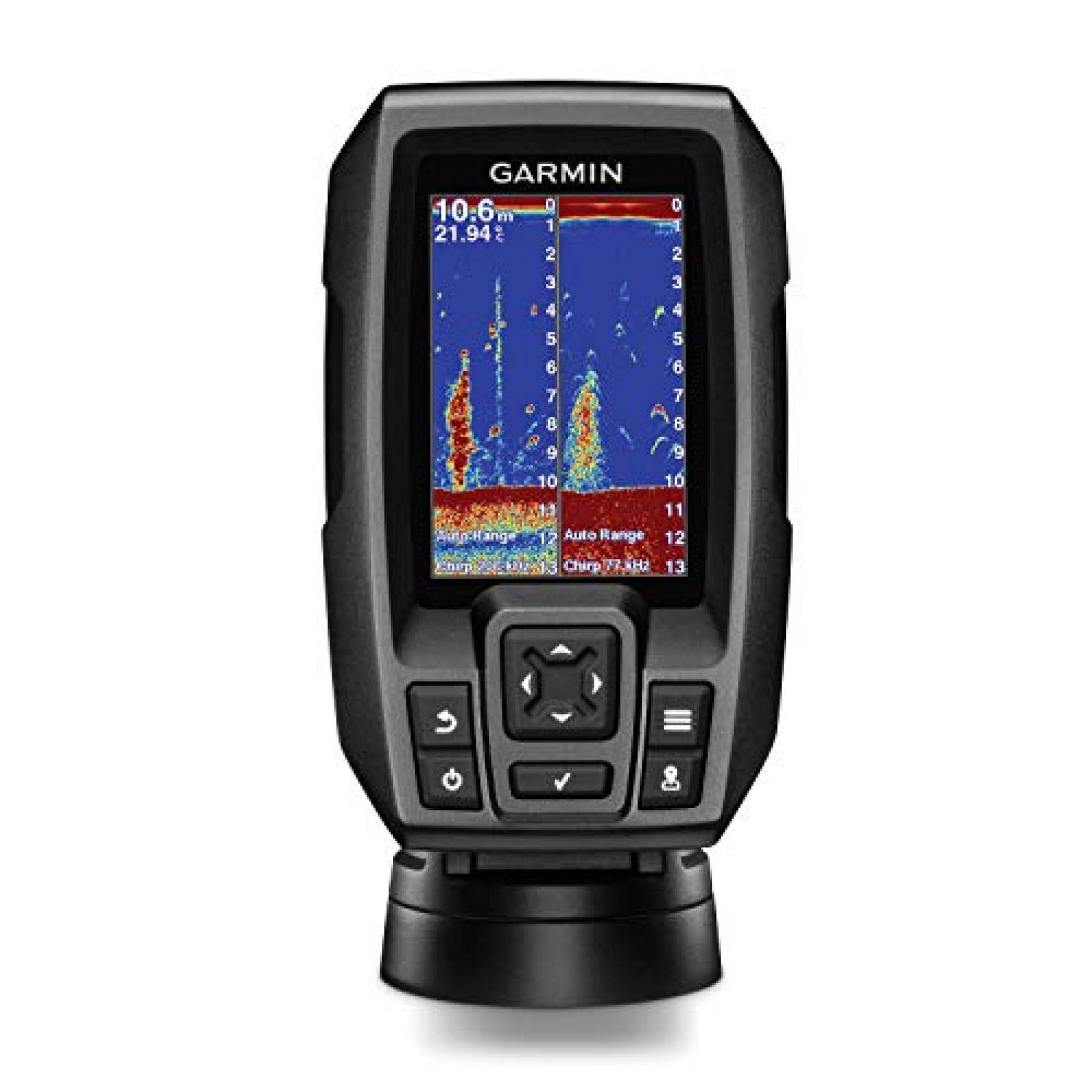 Buscador de peces GPS Garmin Striker 4 de 3.5" transductor 