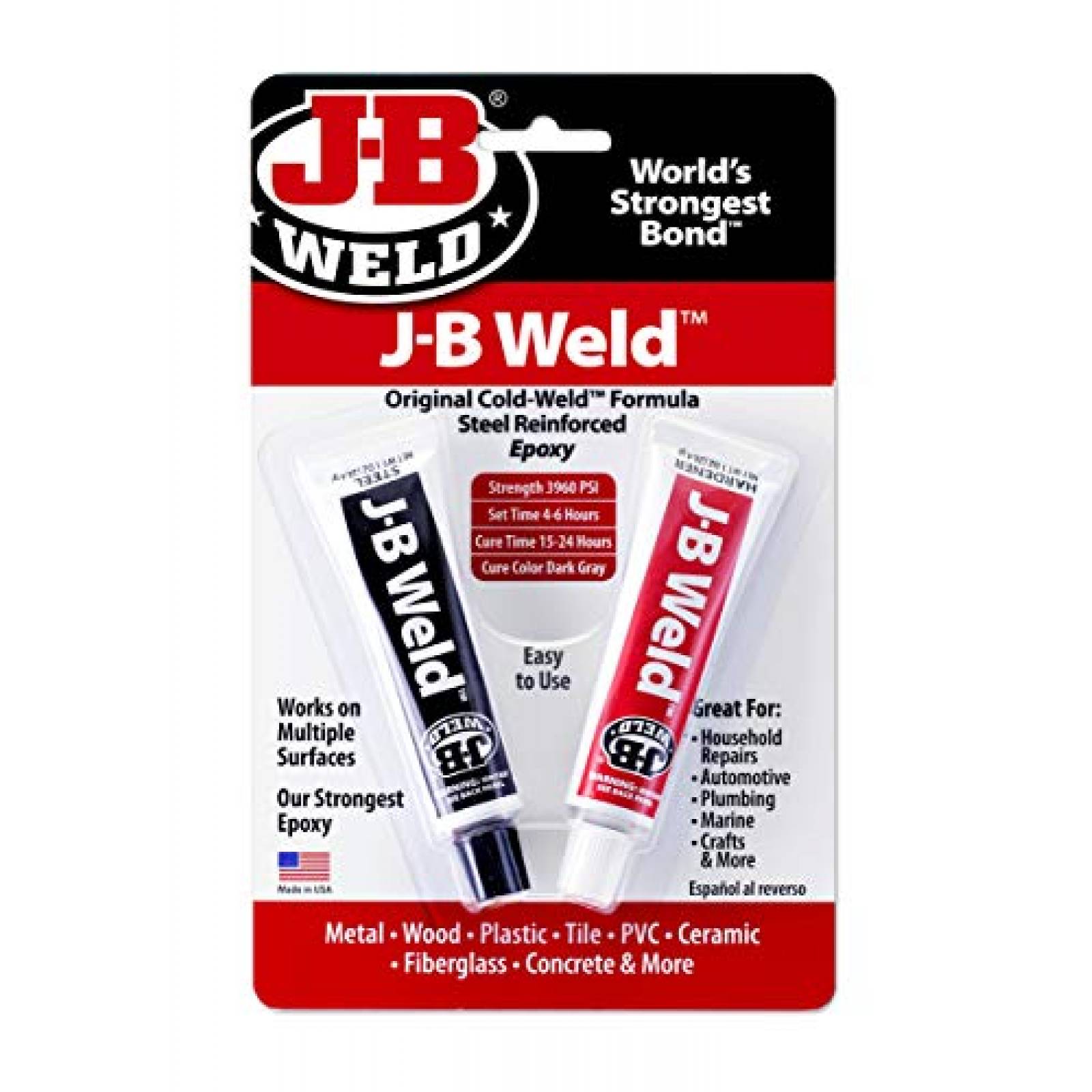 Epoxi de Soldadura en Frío J-B Weld Adhesivo 2 Onzas
