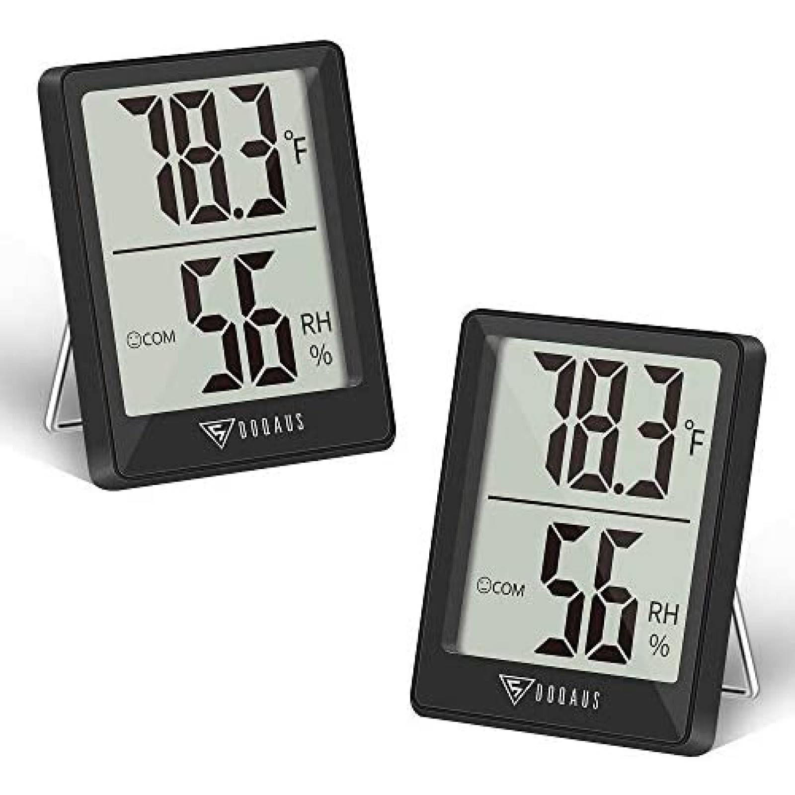 Termómetro para Interiores DOQAUS Higrómetro Digital 2 Pzs 