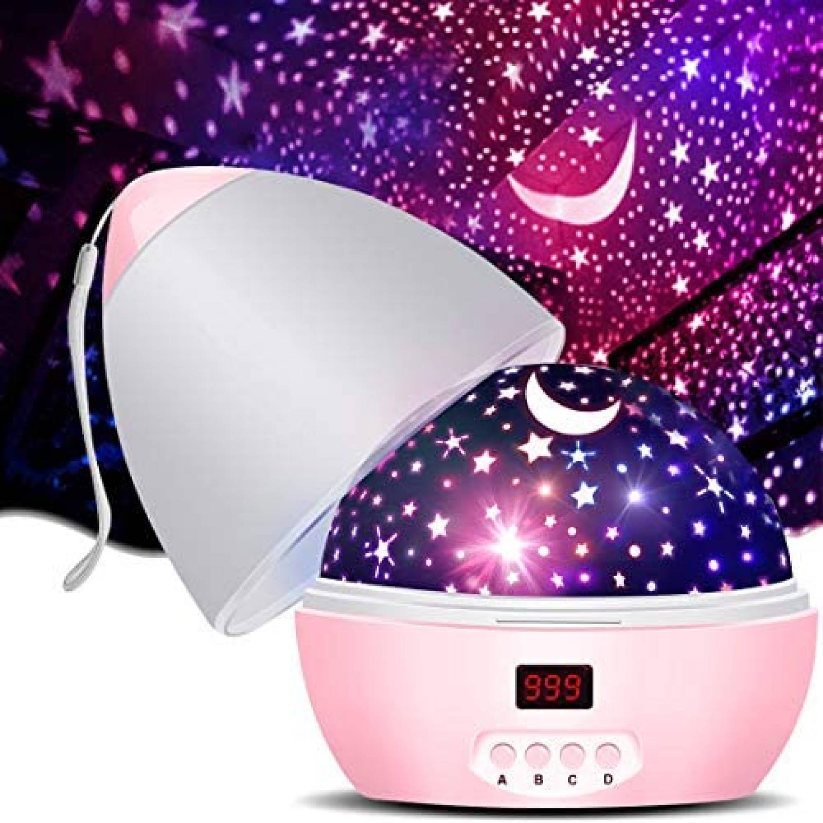 Proyector de Estrellas MOKOQI Lámpara Decorativa -Rosa 