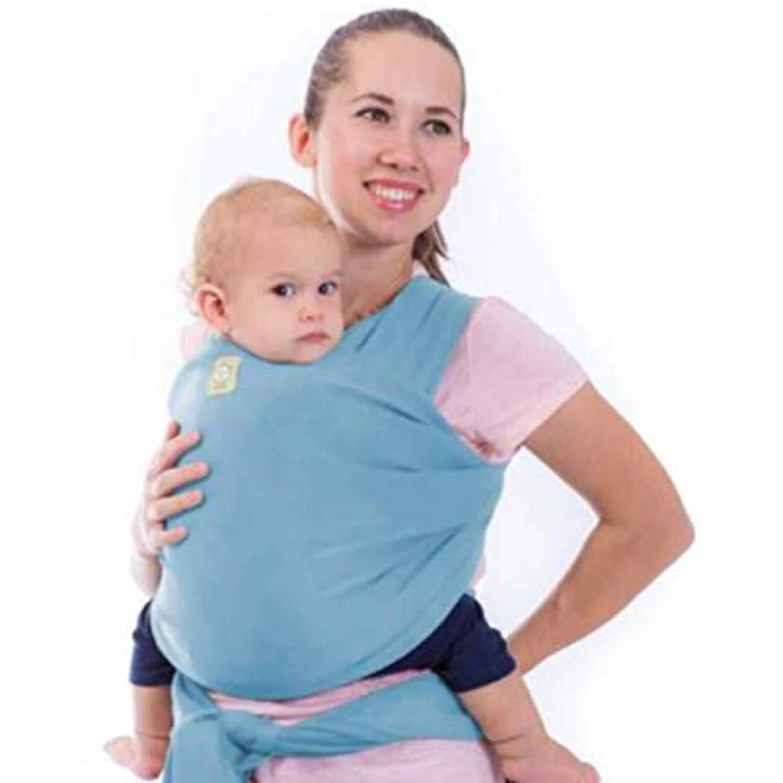 Portabebés KeaBabies Material Elástico -Azul 