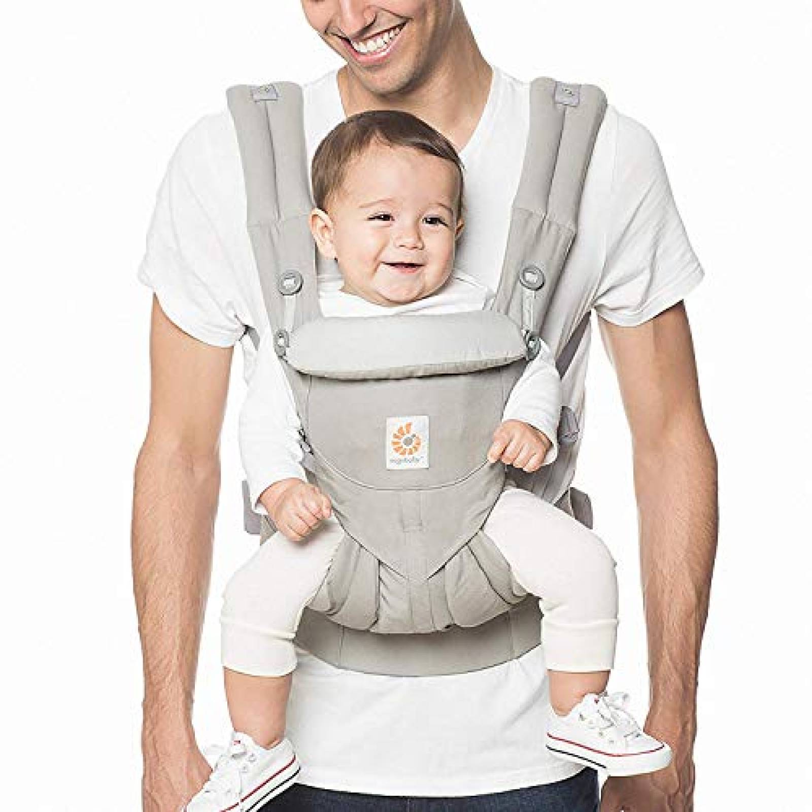 Portabebés Ergobaby Omni 360 de Malla Transpirable -Gris 